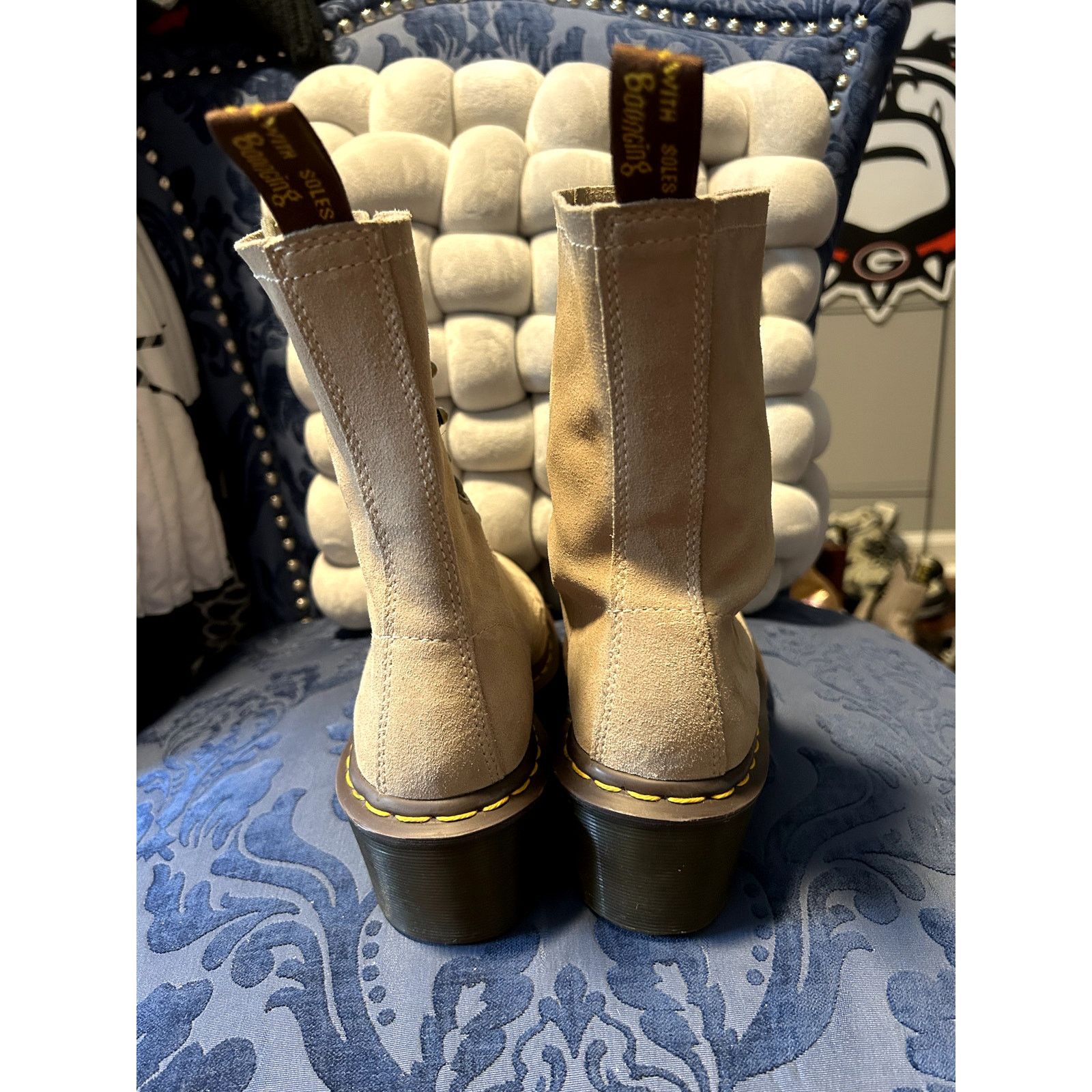 Dr. Martens Dr Martens Casey Light Grey Suede size 7/EU 38 Size US 7 / IT 37 - 5 Thumbnail