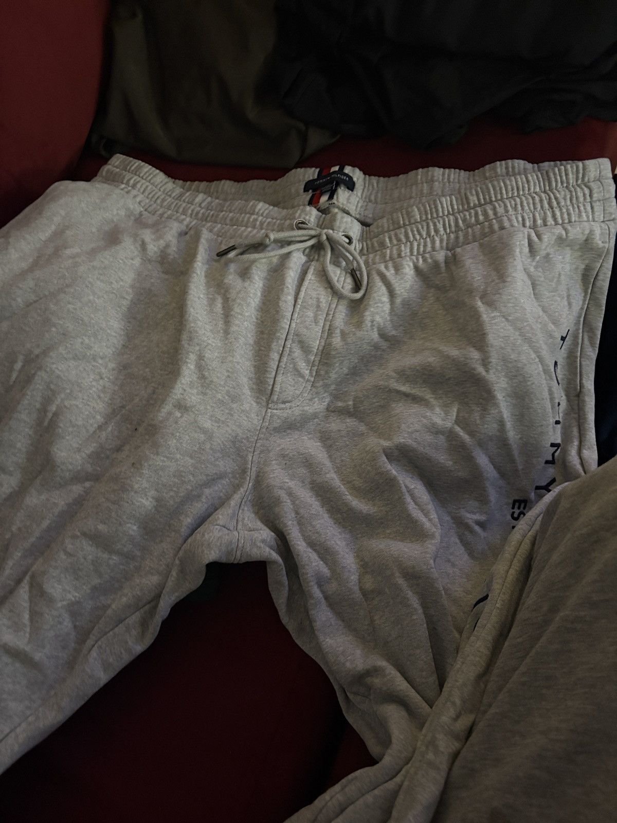 Tommy Hilfiger Tommy Logo Sweatpant Size US 44 / EU 60 - 3 Thumbnail