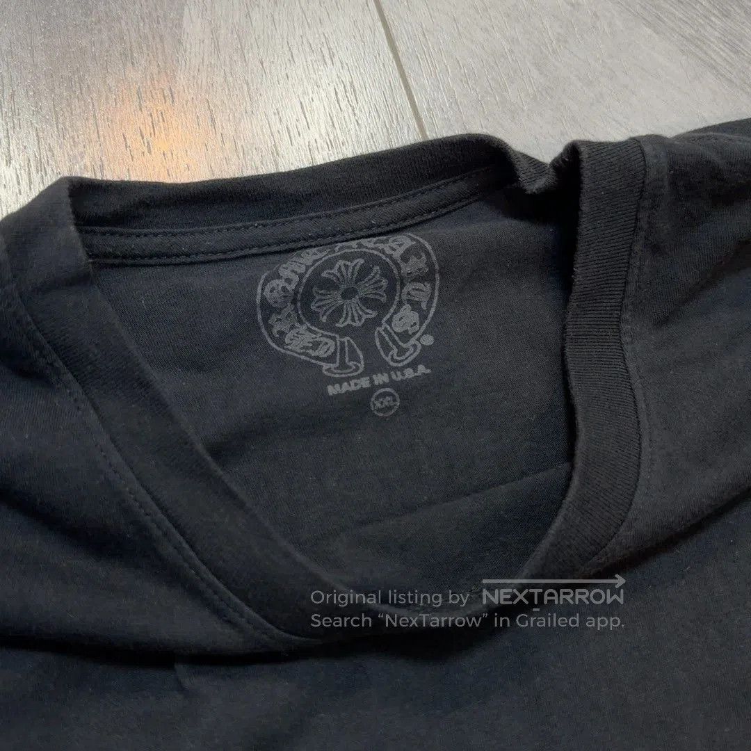 Saint Laurent Paris Chrome Hearts New York Limited Cross Scroll Tee. Size US XXL / EU 58 / 5 - 2 Thumbnail