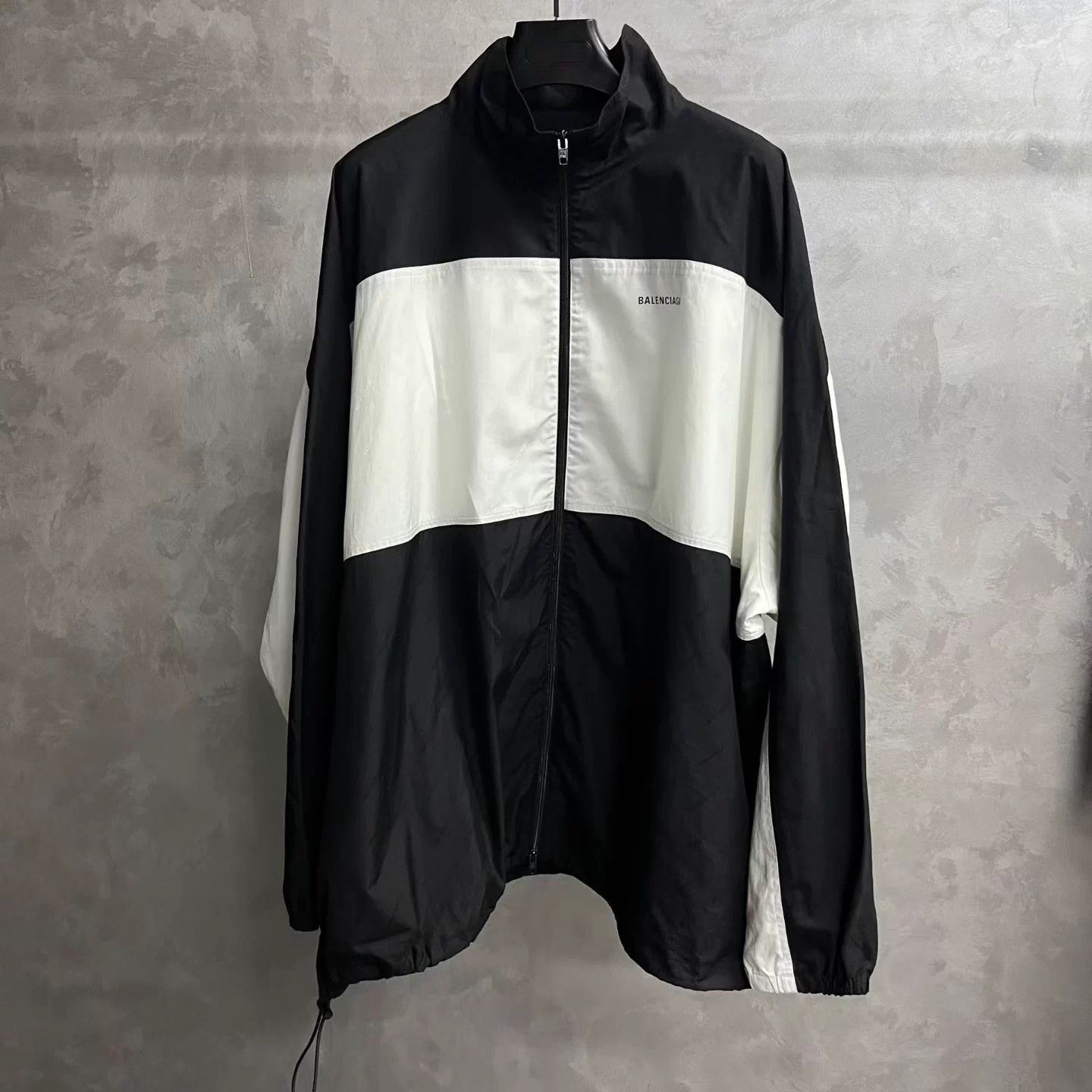 Balenciaga Balenciaga Black White Colorblock Sporty Sun Jacket Size US M / EU 48-50 / 2 - 1 Thumbnail