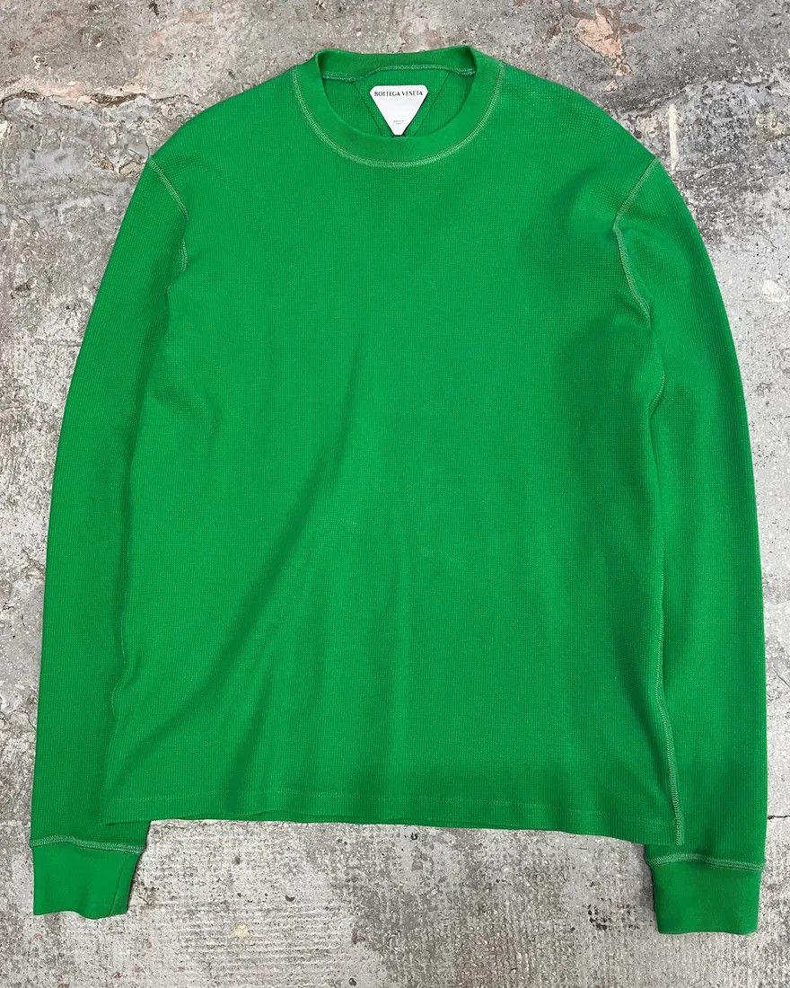 Bottega Veneta BOTTEGA VENETA Jalapeno green cashmere sweater
