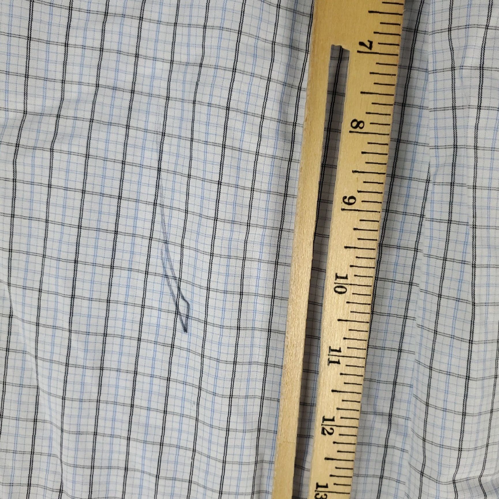 Brooks Brothers Brooks Brothers Shirt Mens 17.5 Blue Plaid Regent Dress Button Up Long Sleeve Size 46R - 4 Thumbnail