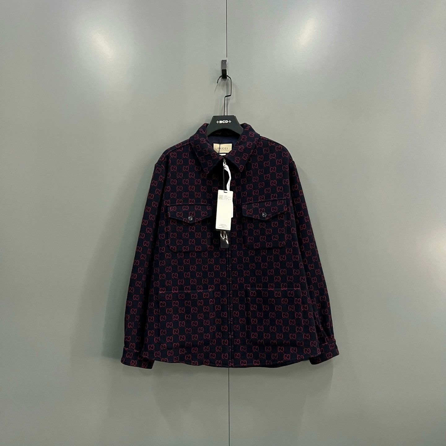 Gucci Gucci GG Print Wool Jacket Size US M / EU 48-50 / 2 - 1 Thumbnail