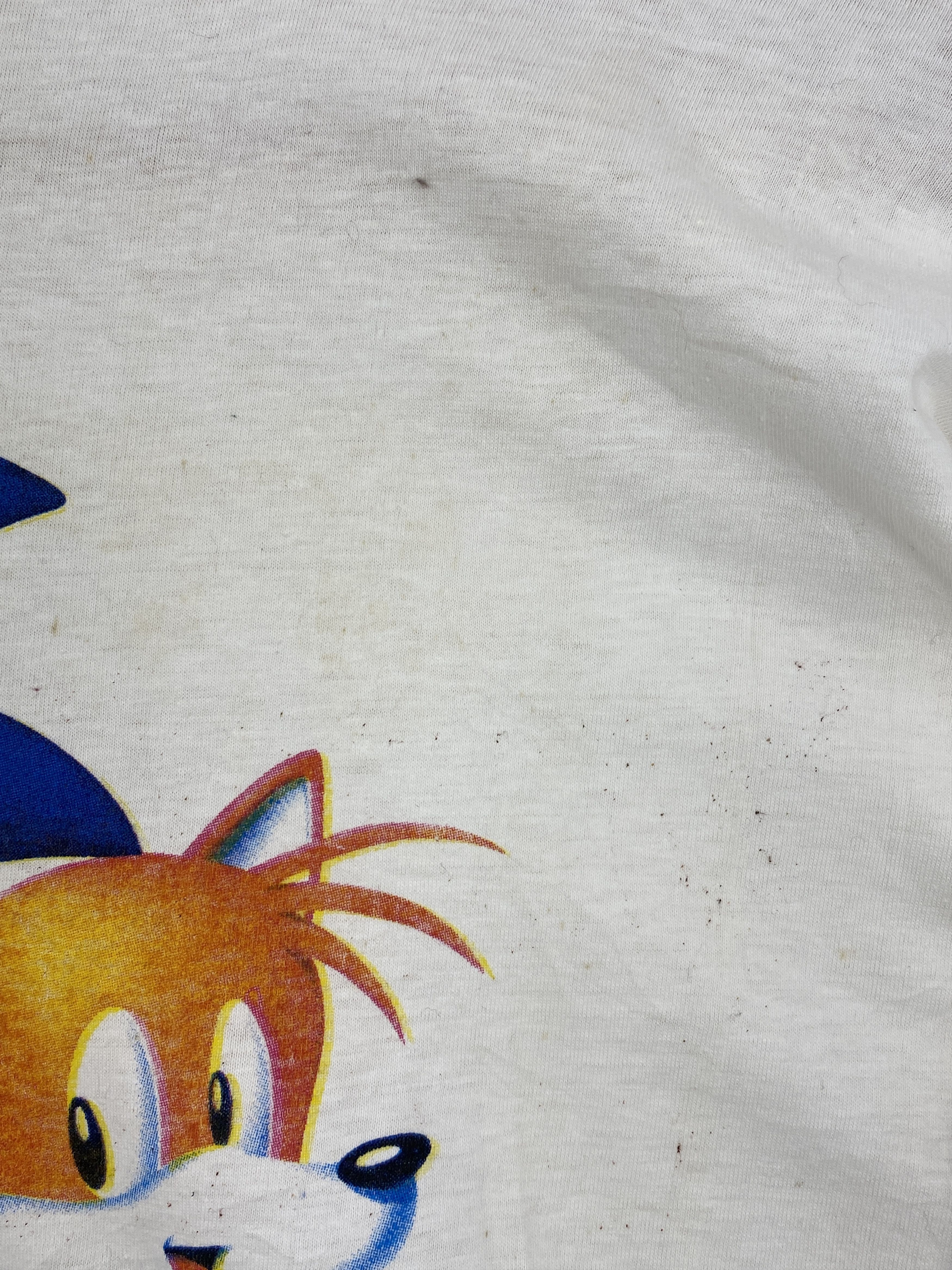 Anime × Japanese Brand × Vintage Vintage 90s Segasonic The Hedgehog Backhit Tee TA0573 Size US L / EU 52-54 / 3 - 14 Thumbnail