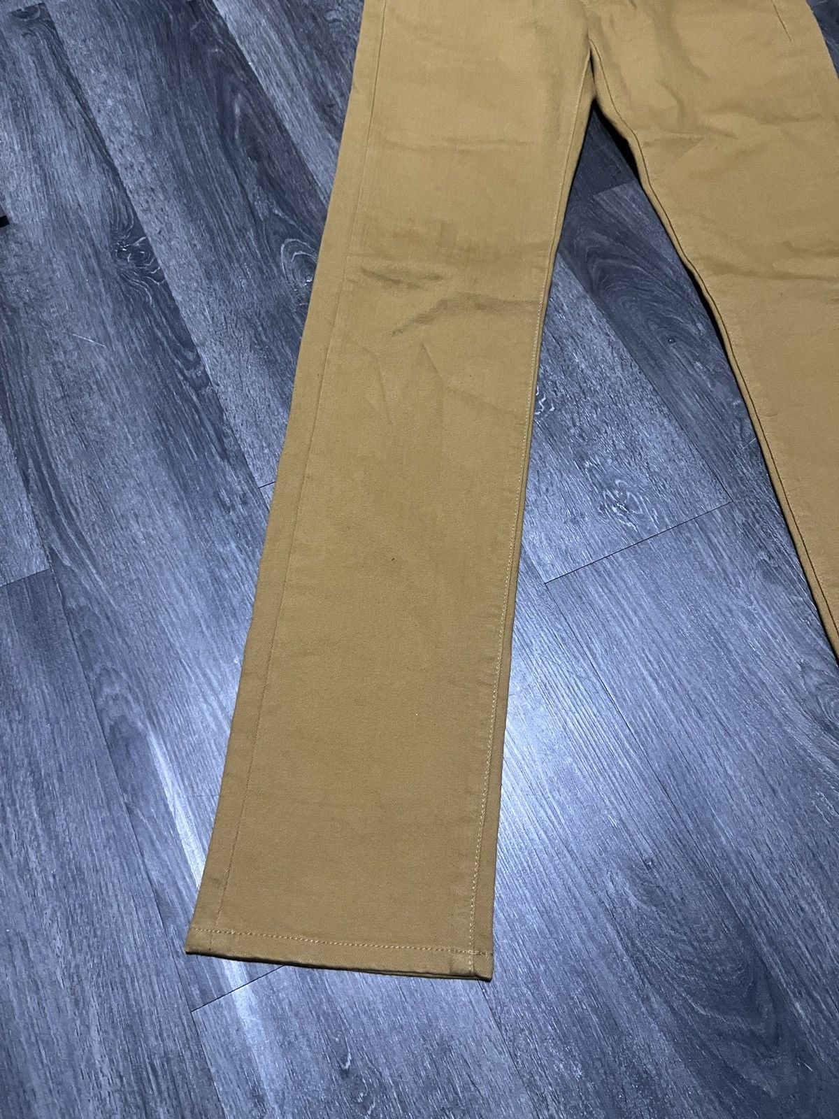 Hysteric Glamour × Japanese Brand × Tornado Mart Back Number Color Denim Edition (Mustard Yellow) Size US 30 / EU 46 - 2 Thumbnail
