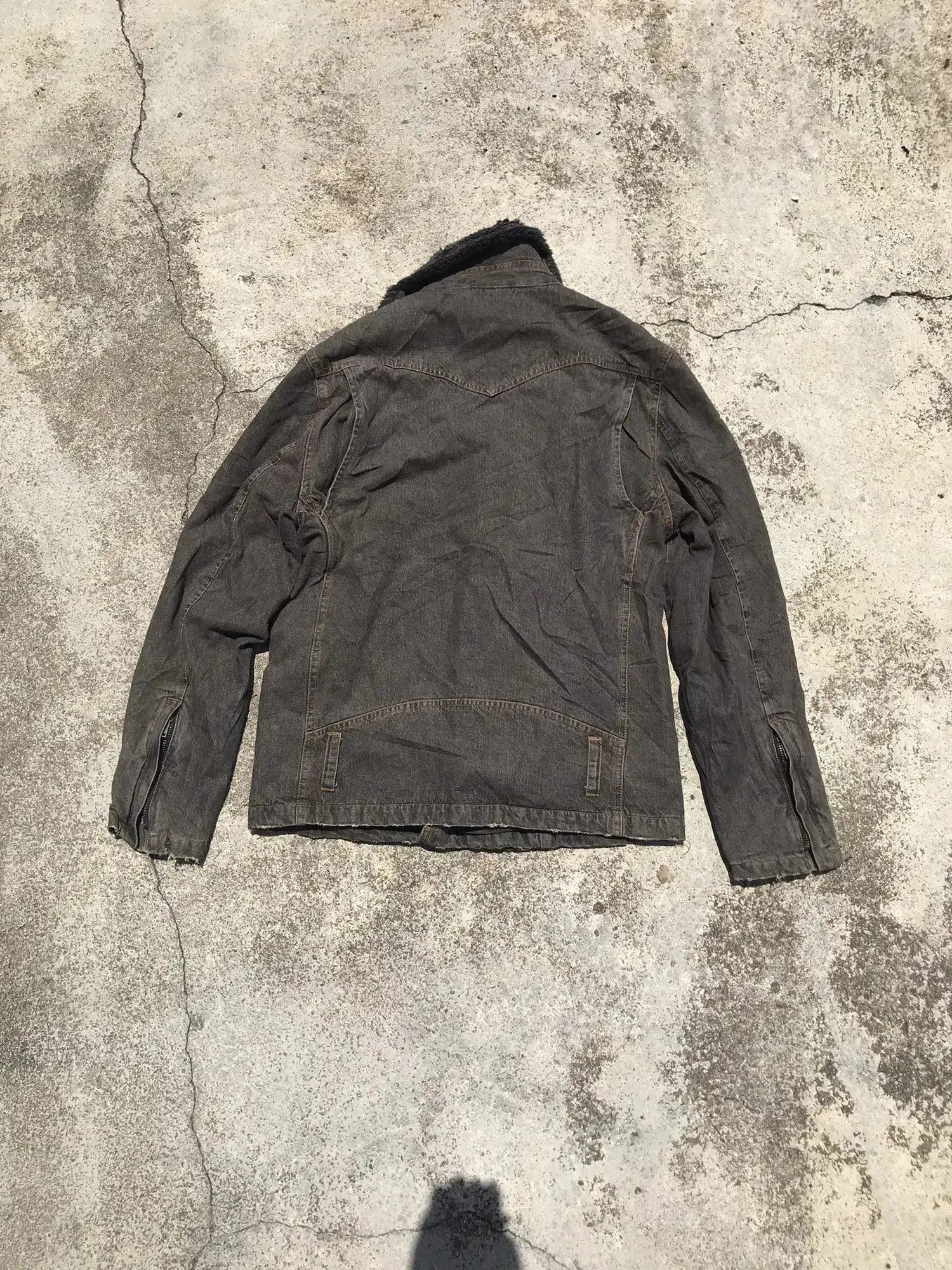 Levi's Vintage Clothing Vintage Levis Denim Sherpa Jacket Size US M / EU 48-50 / 2 - 2 Thumbnail