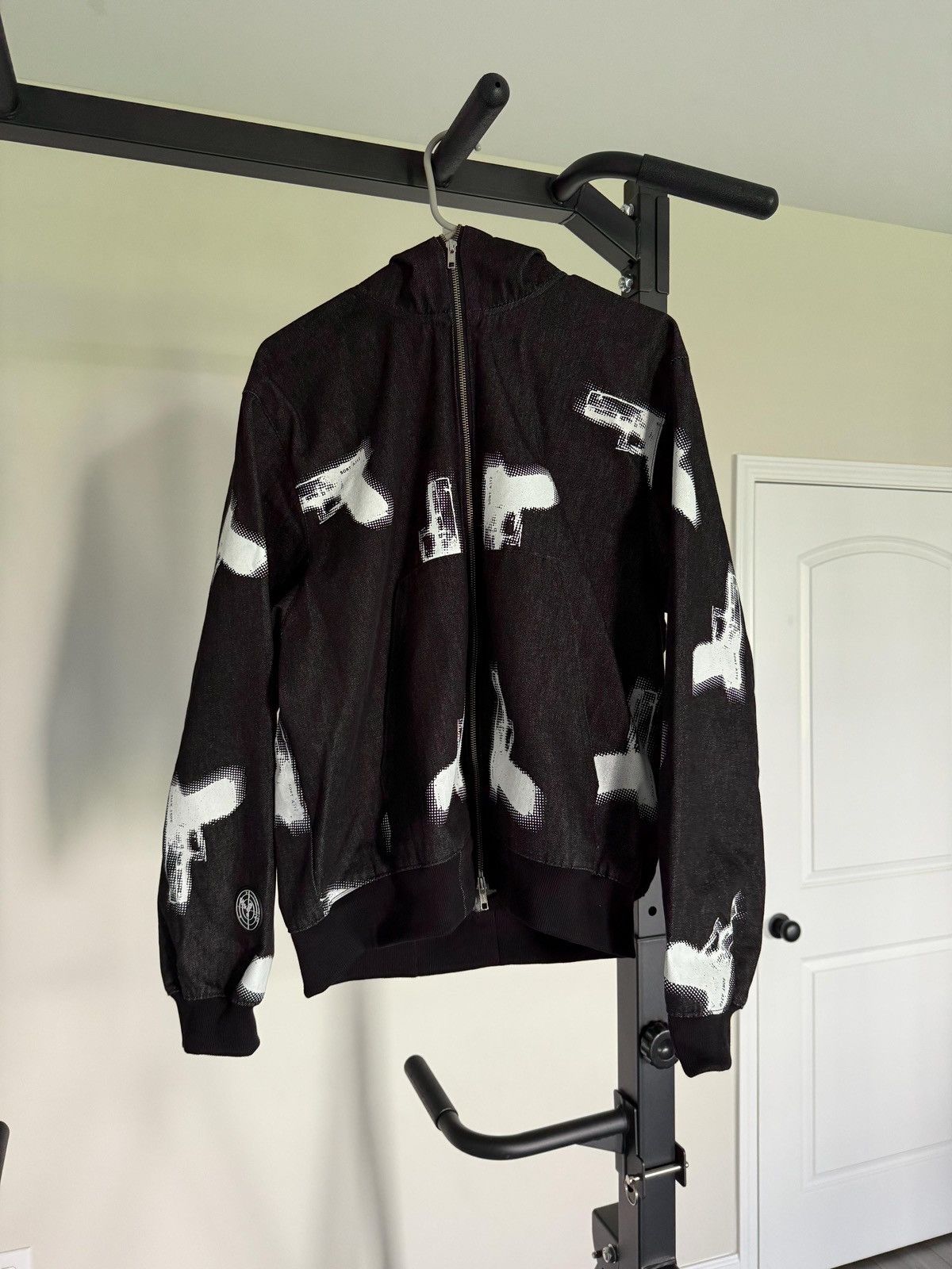Other Sortcompany zip hoodie gray “glock” Size US M / EU 48-50 / 2 - 1 Thumbnail
