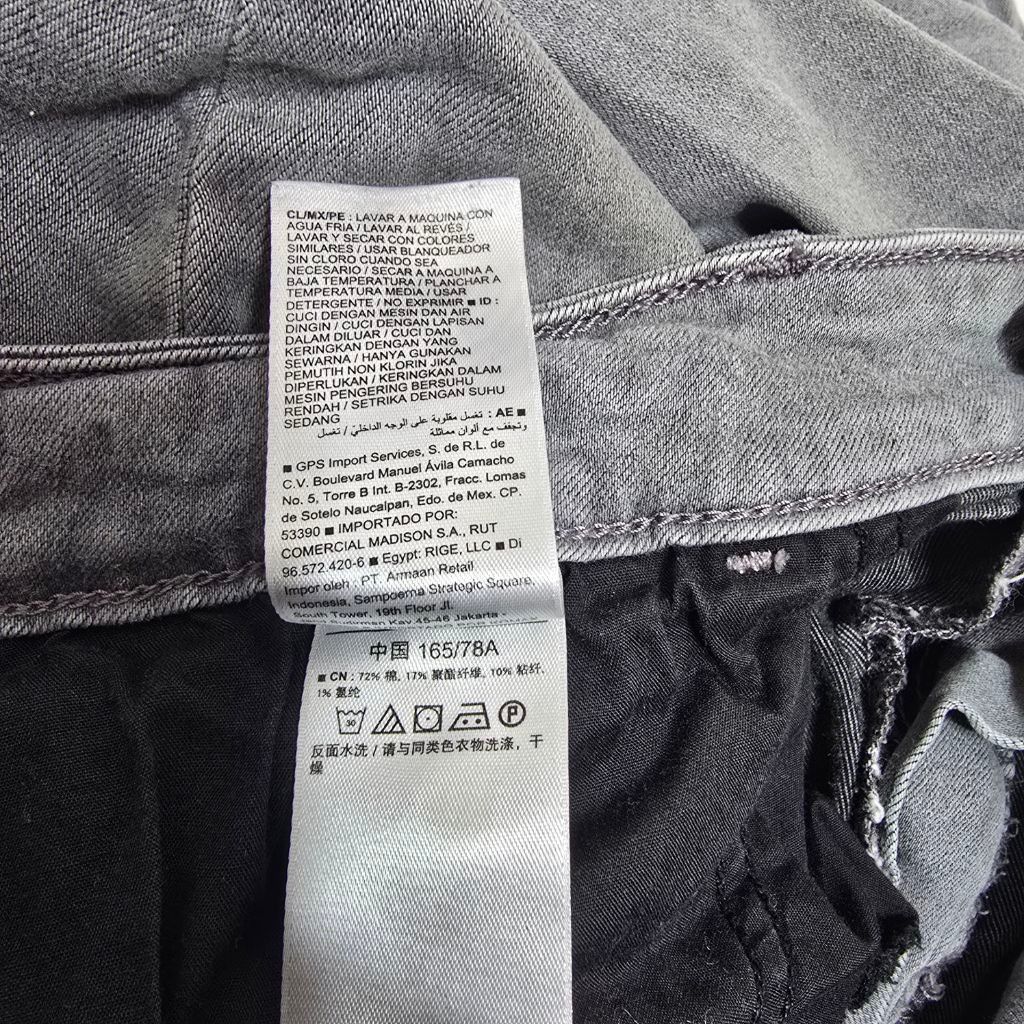 Old Navy Women's Old Navy Rockstar Skinny Jeans Size 12 Gray Size 34" / US 12 / IT 48 - 6 Thumbnail