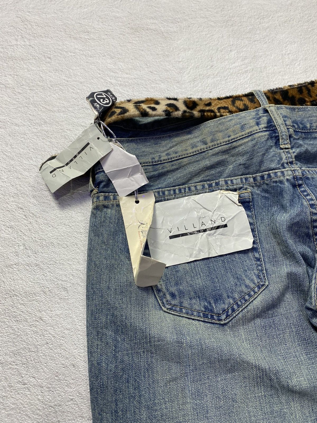 If Six Was Nine × Japanese Brand × Tornado Mart DS!! Villand double waist flared jean Size US 35 - 4 Thumbnail