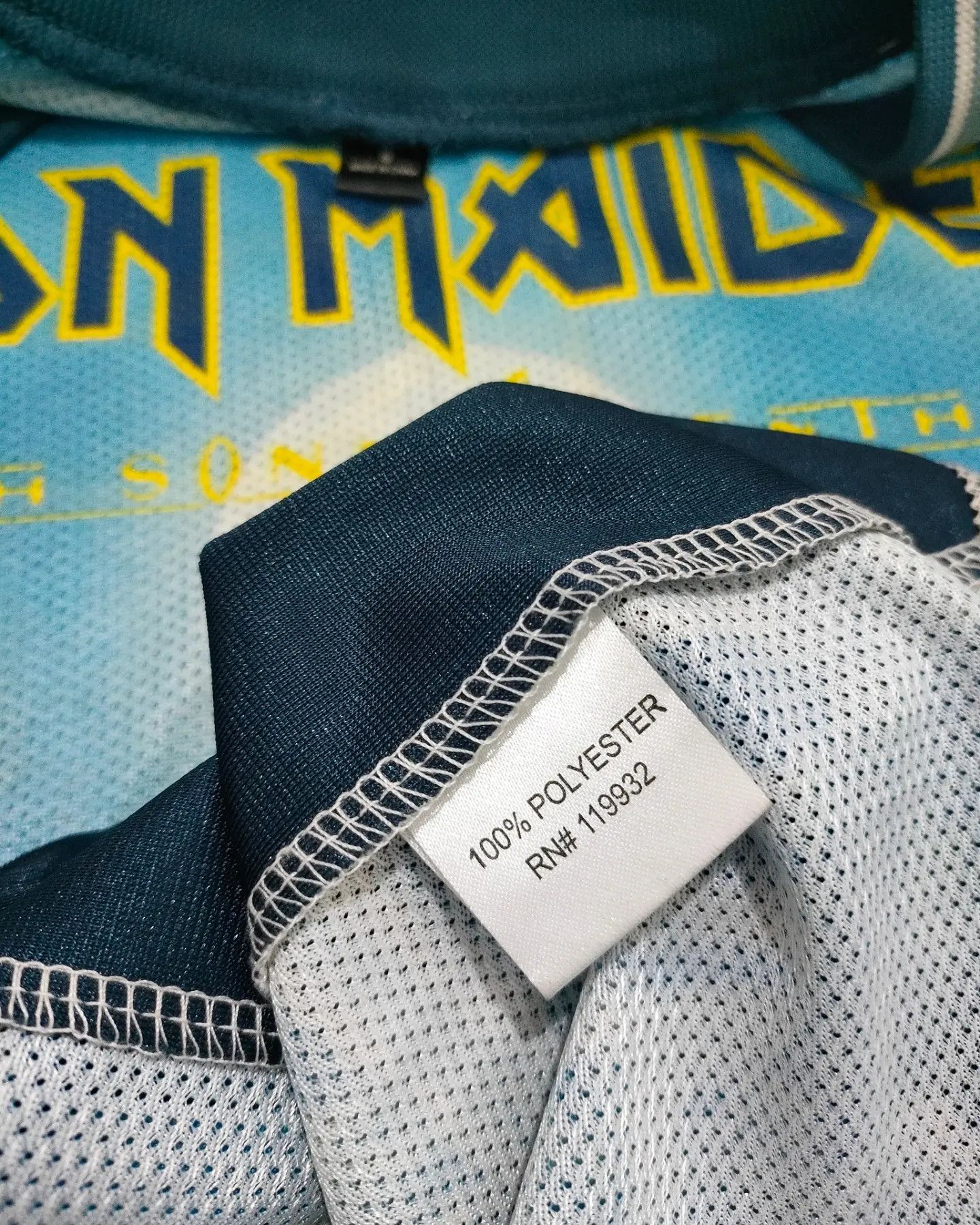 Band Tees IRON MAIDEN - SEVENTH SON Basketball Jerseys Size US L / EU 52-54 / 3 - 5 Thumbnail