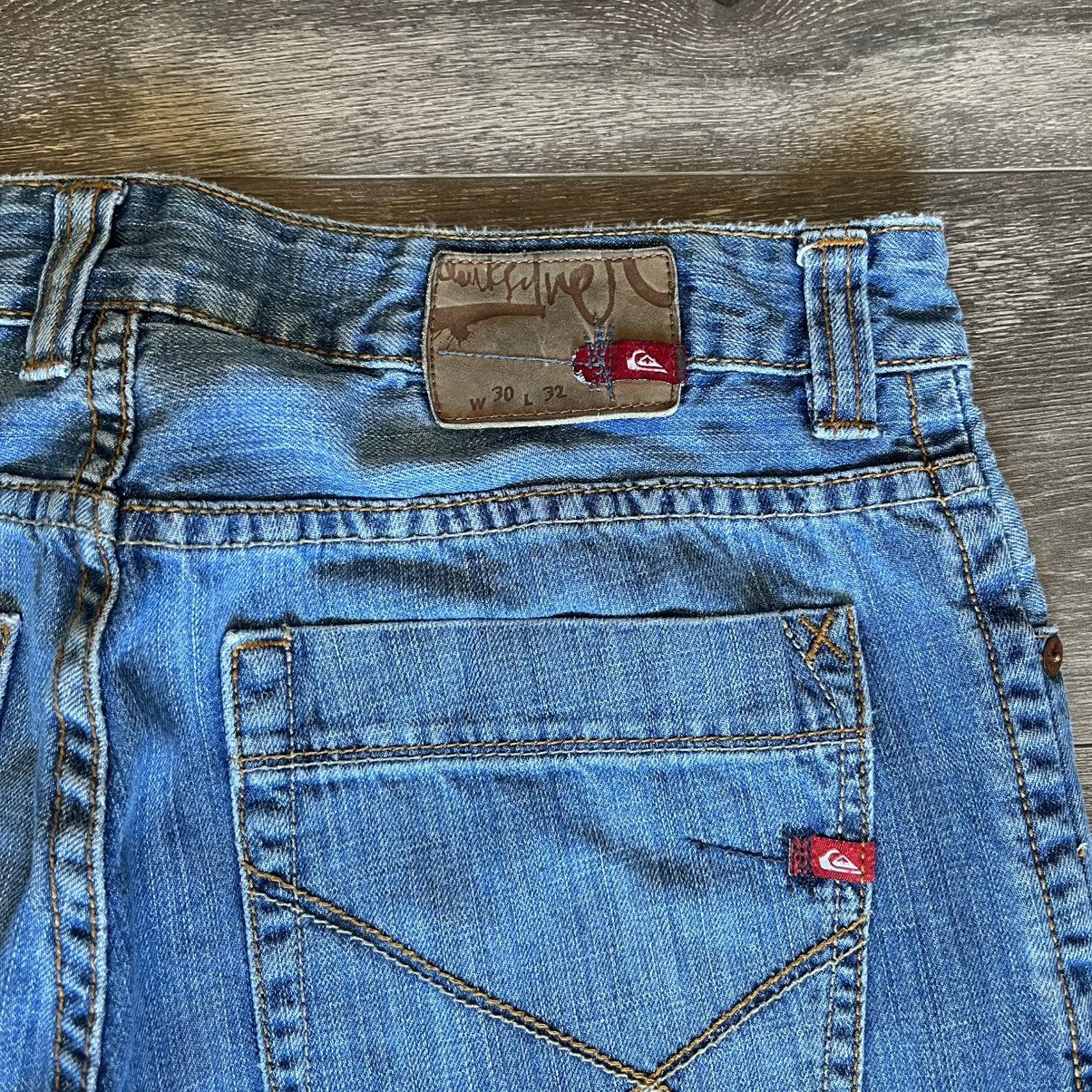 Quiksilver Vintage Quiksilver Quicksilver Regular Fit Denim Jeans 30x32 Size US 30 / EU 46 - 4 Thumbnail