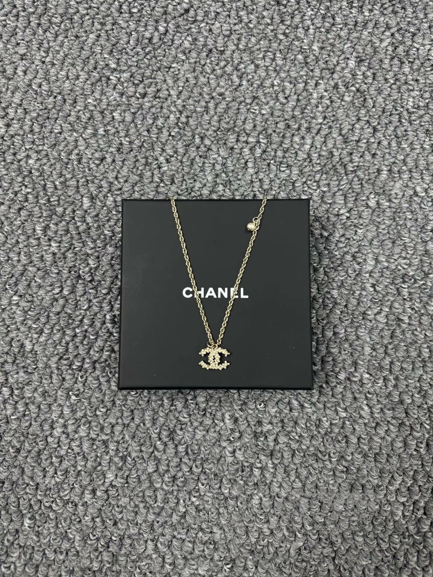 Chanel Chanel Golden Pearl Double C Necklace| Size ONE SIZE - 3 Thumbnail