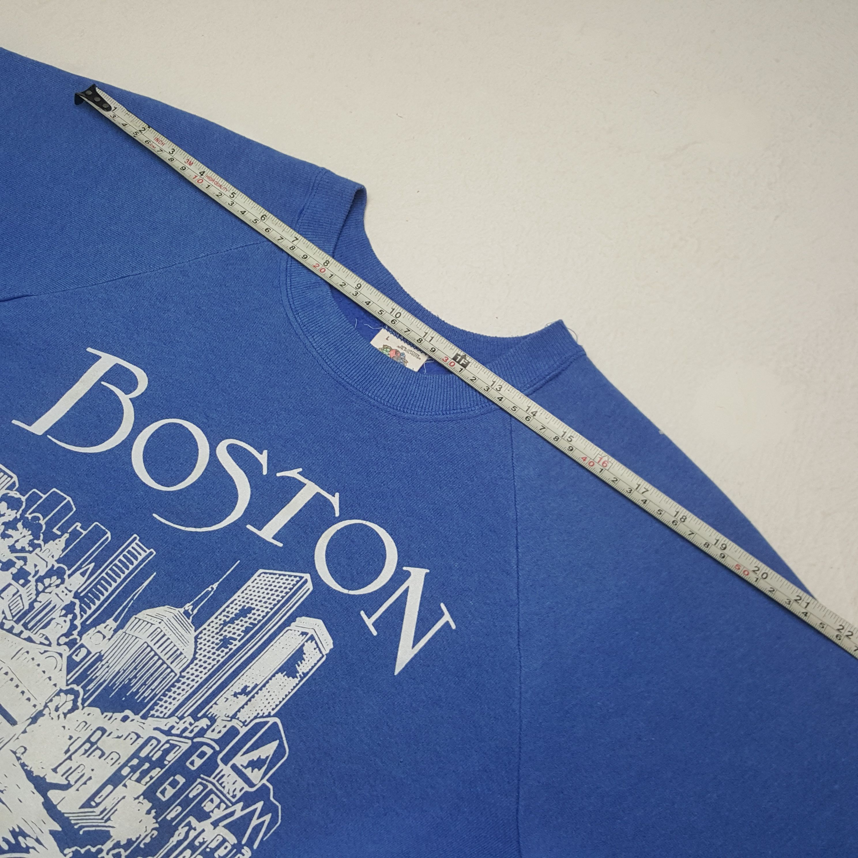Vintage Vintage Boston American State 90's Sweatshirt C279N24 Size US M / EU 48-50 / 2 - 5 Thumbnail