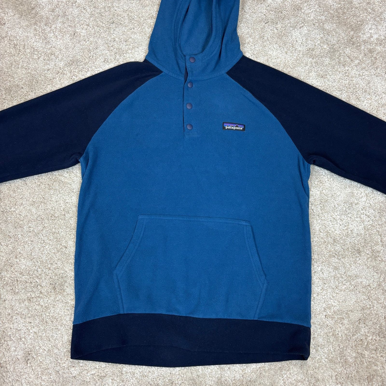 Patagonia Patagonia Micro D Snap T Fleece Hoodie Sweater Men's Small Size US S / EU 44-46 / 1 - 2 Thumbnail
