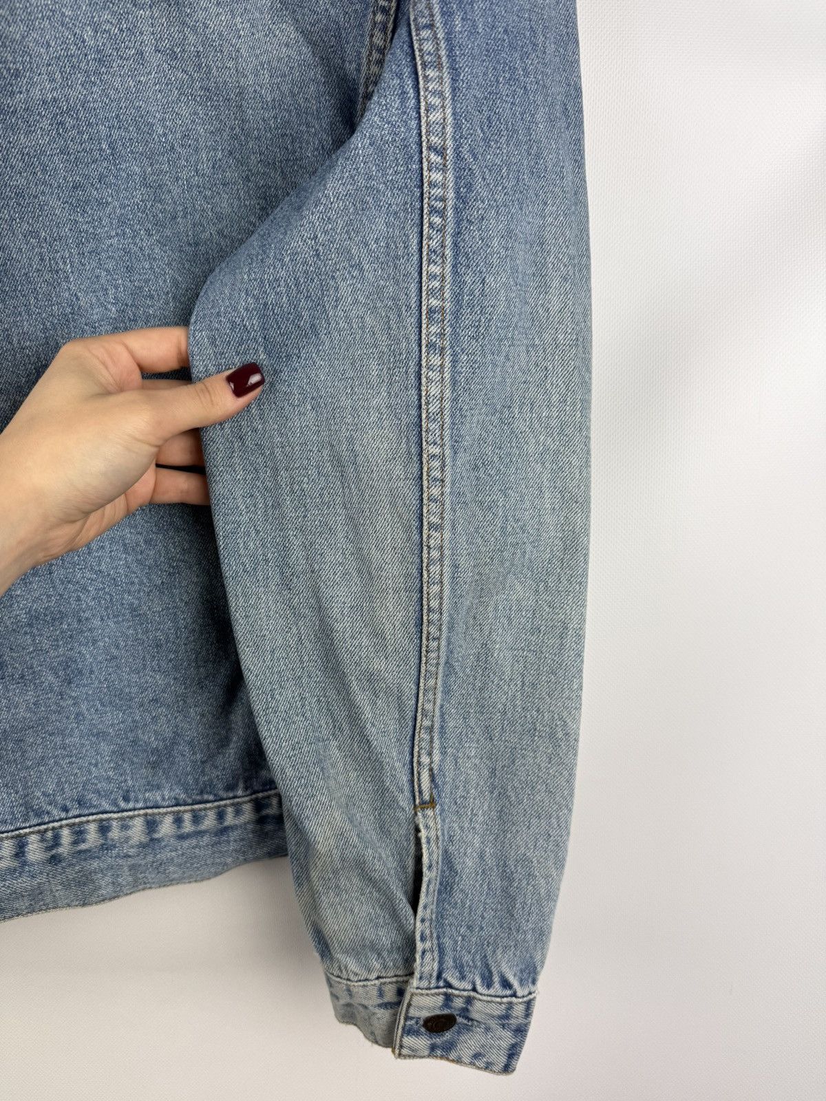 Levi's VTG 90s Levi’s Type 3 Light Blue Washed Denim Trucker Jacket Size US M / EU 48-50 / 2 - 19 Thumbnail