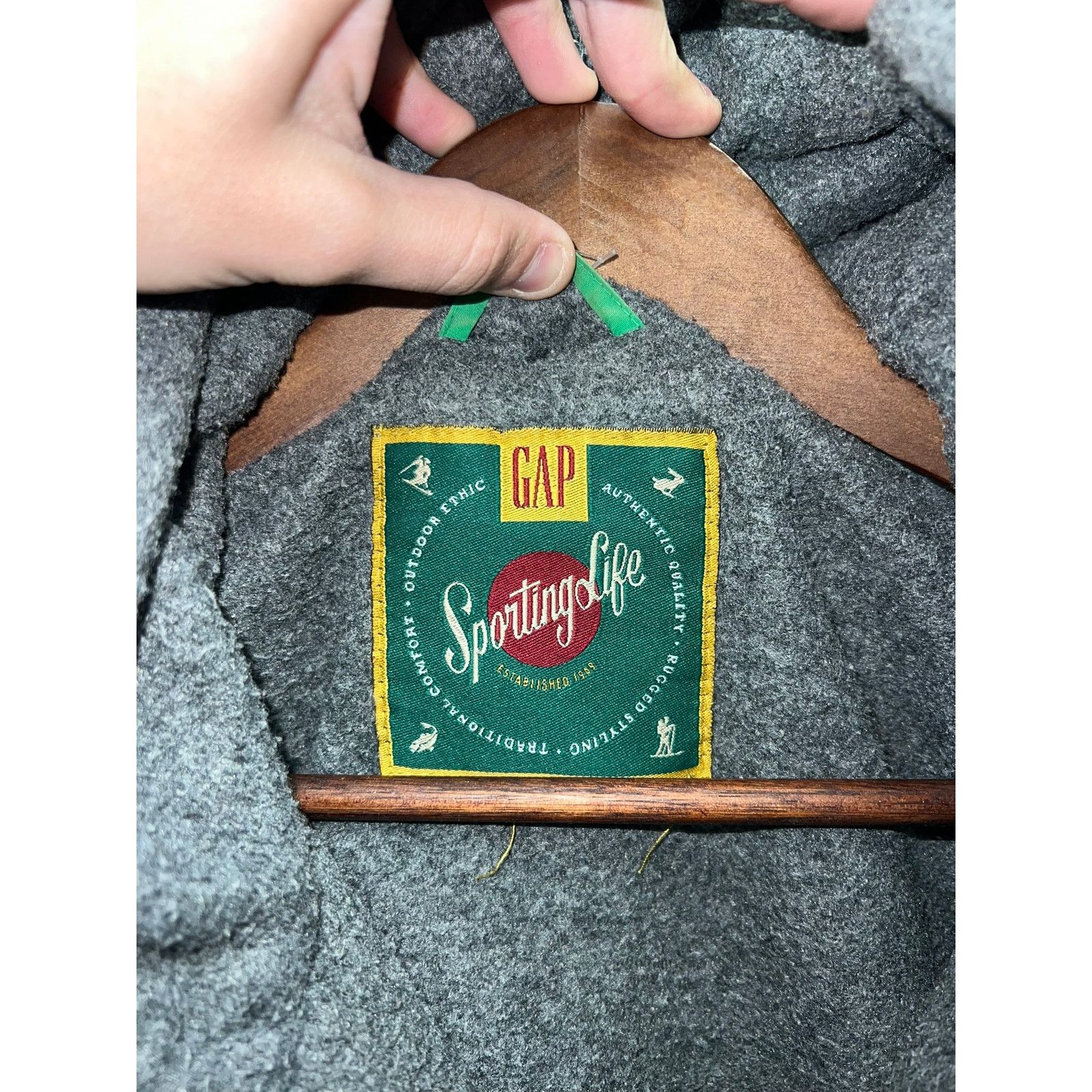 Vintage Vintage Gap Sporting Life Jacket Outdoor VTG Full Zip XL Size US XL / EU 56 / 4 - 4 Thumbnail
