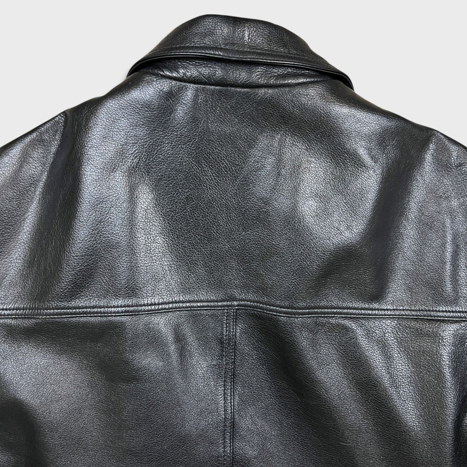 Vintage Oakwood Classic Genuine Leather Jacket Thinsulate Insulated Size US L / EU 52-54 / 3 - 6 Thumbnail