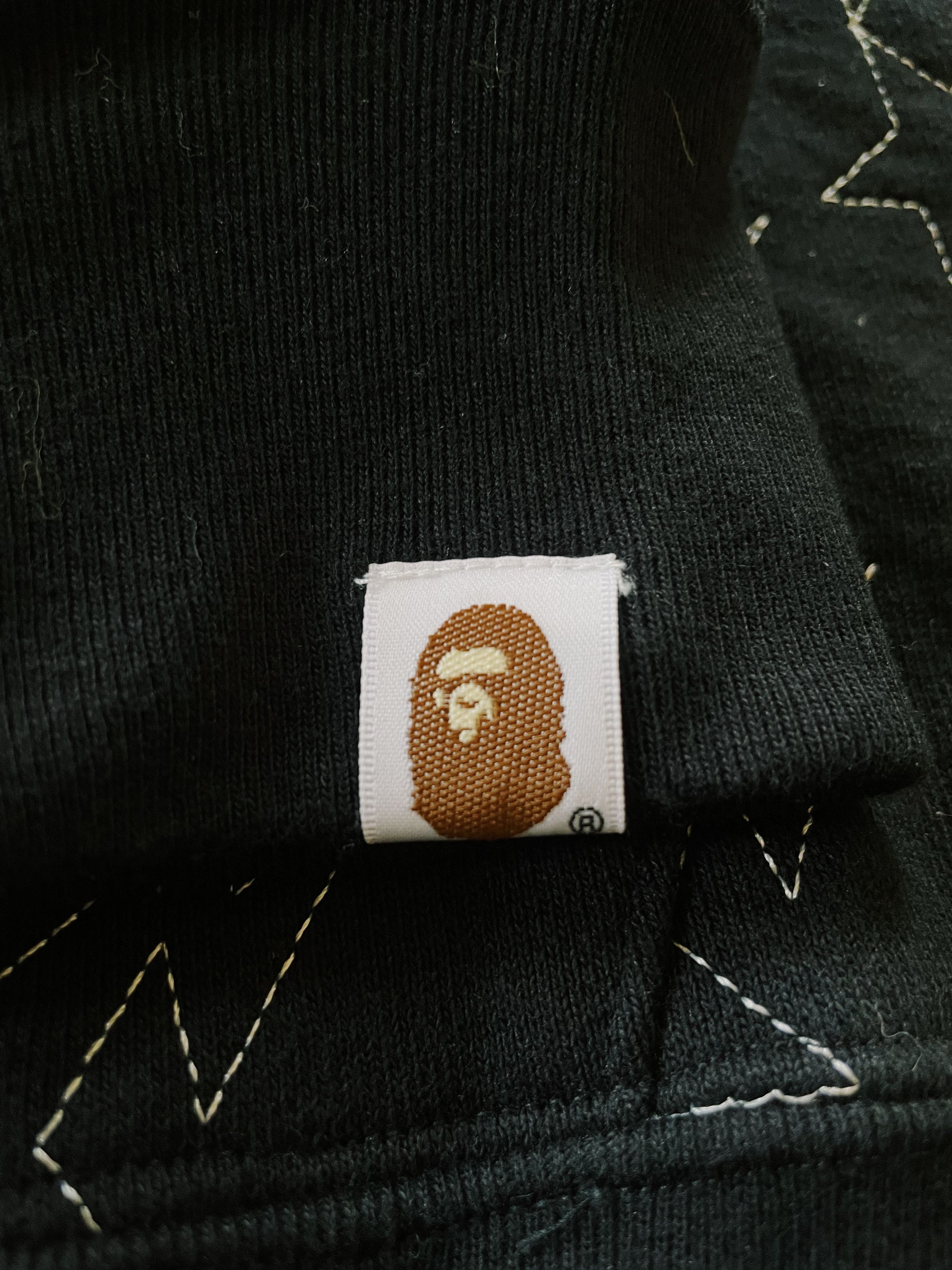 Bape Vintage Bape A Bathing Ape All Over Sta Logo Zip Hoodie Size US M / EU 48-50 / 2 - 6 Thumbnail