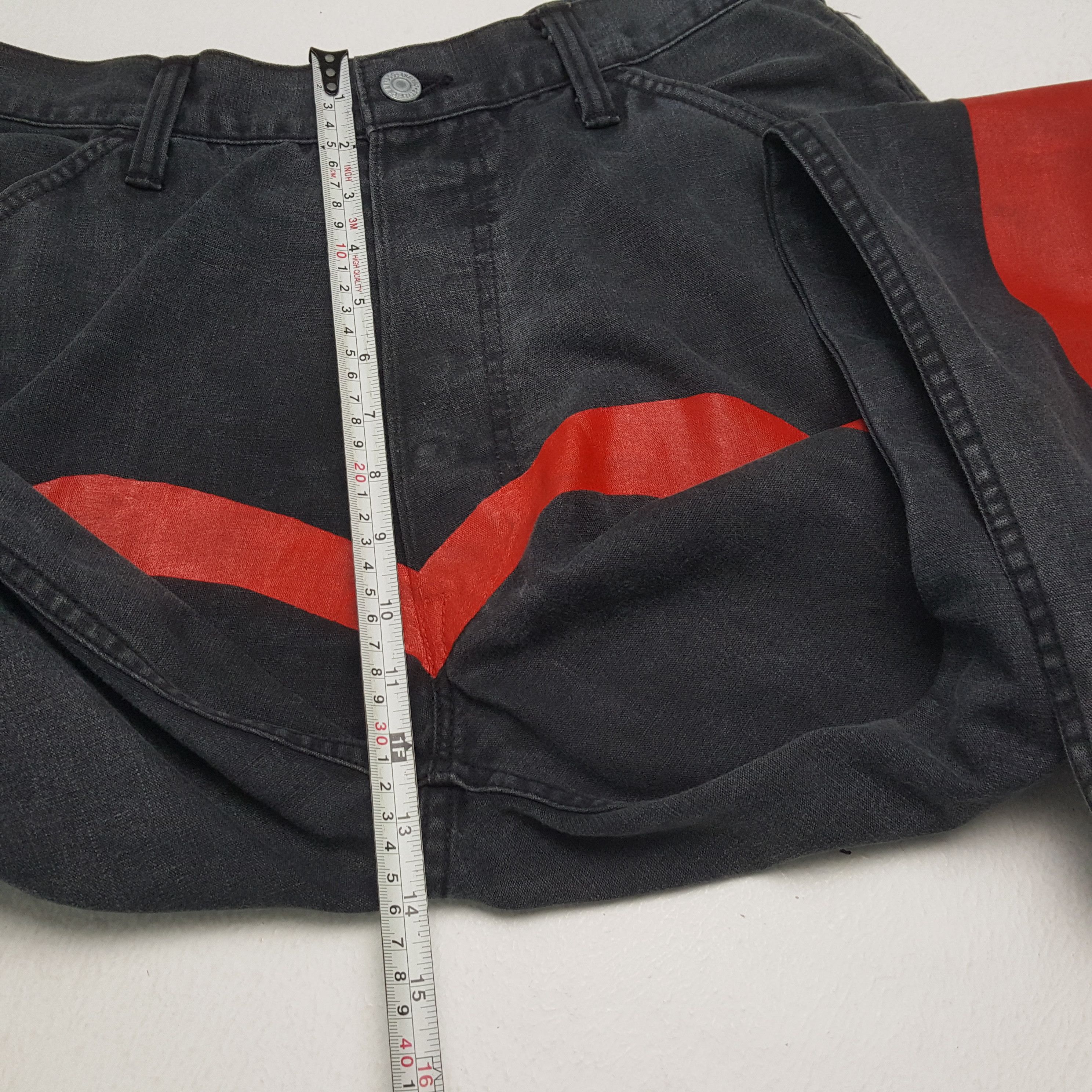 Evisu × Japanese Brand × Vintage Vintage EVISU Japanese Brand Daicock Custom Black Jeans Size US 30 / EU 46 - 8 Thumbnail