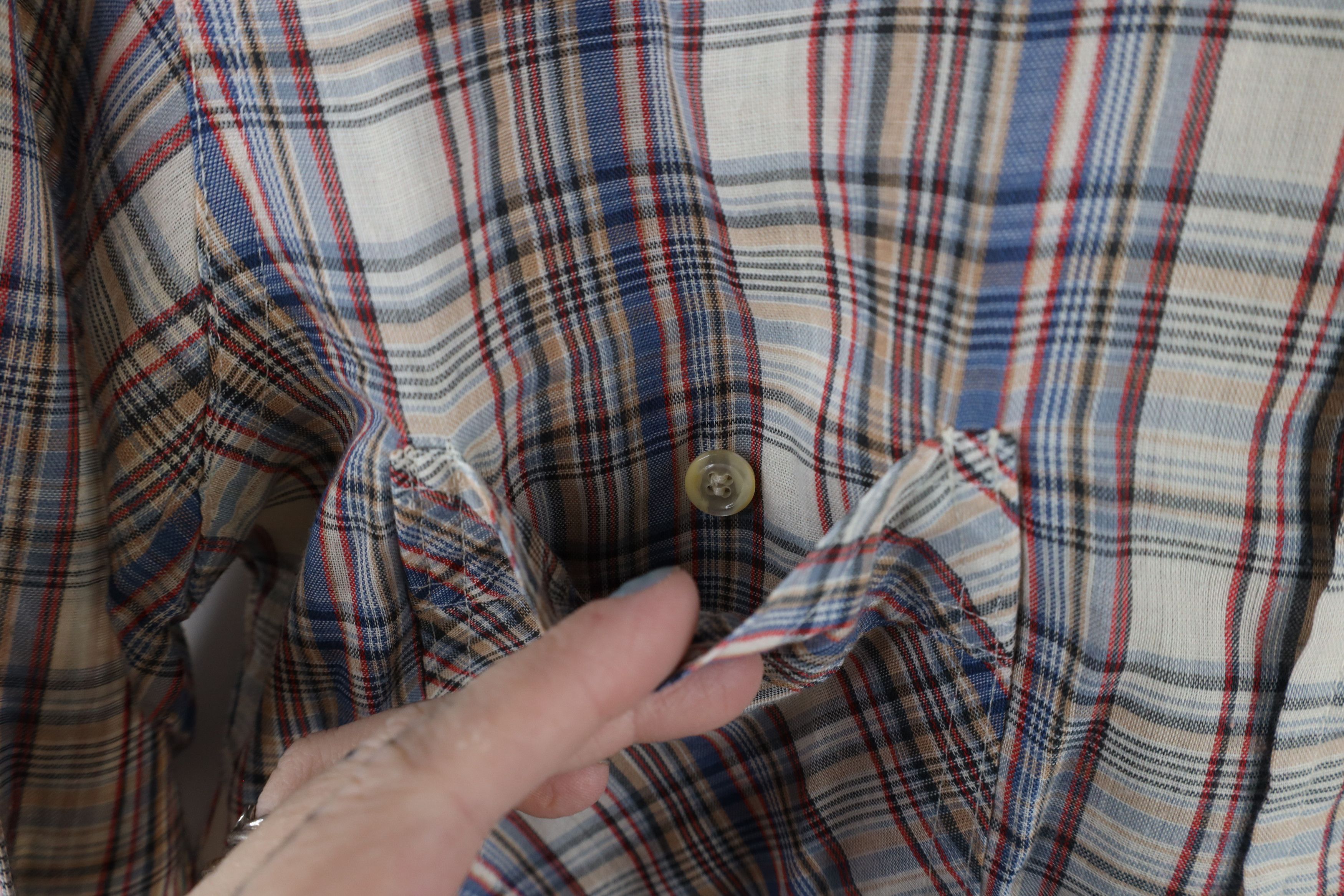 Levi's × Vintage Vintage 70s Levis Western Rodeo Collared Button Shirt USA Size US S / EU 44-46 / 1 - 4 Thumbnail