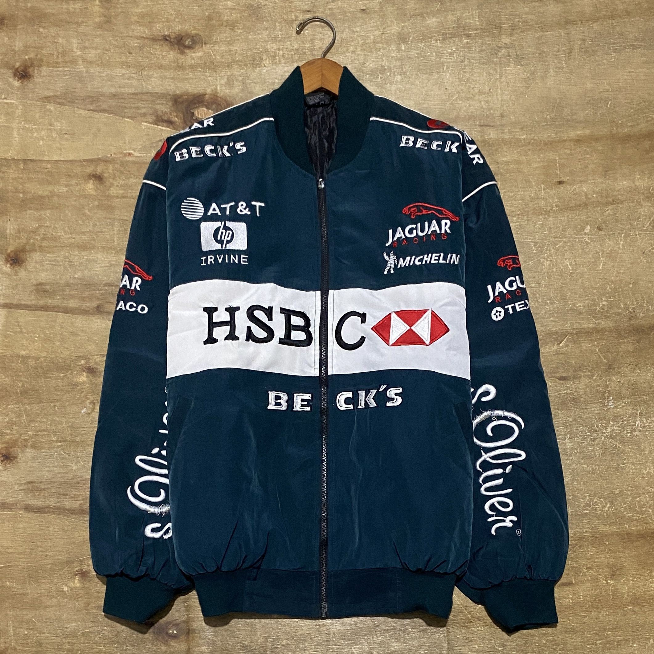 Vintage Vintage S.Oliver Jaguar Racing Jacket Size US XL / EU 56 / 4 - 1 Thumbnail