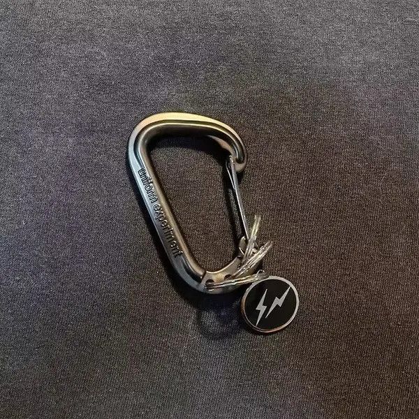 VIBE Carabiner Titanium Steel Lightning Keychain Size ONE SIZE - 2 Thumbnail