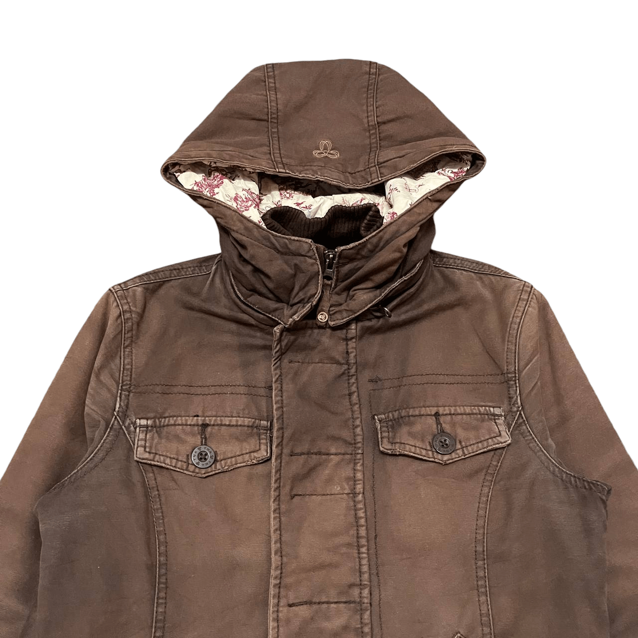 TNA Vintage Tna Hooded Jacket Detachable Hood Size US S / EU 44-46 / 1 - 2 Thumbnail