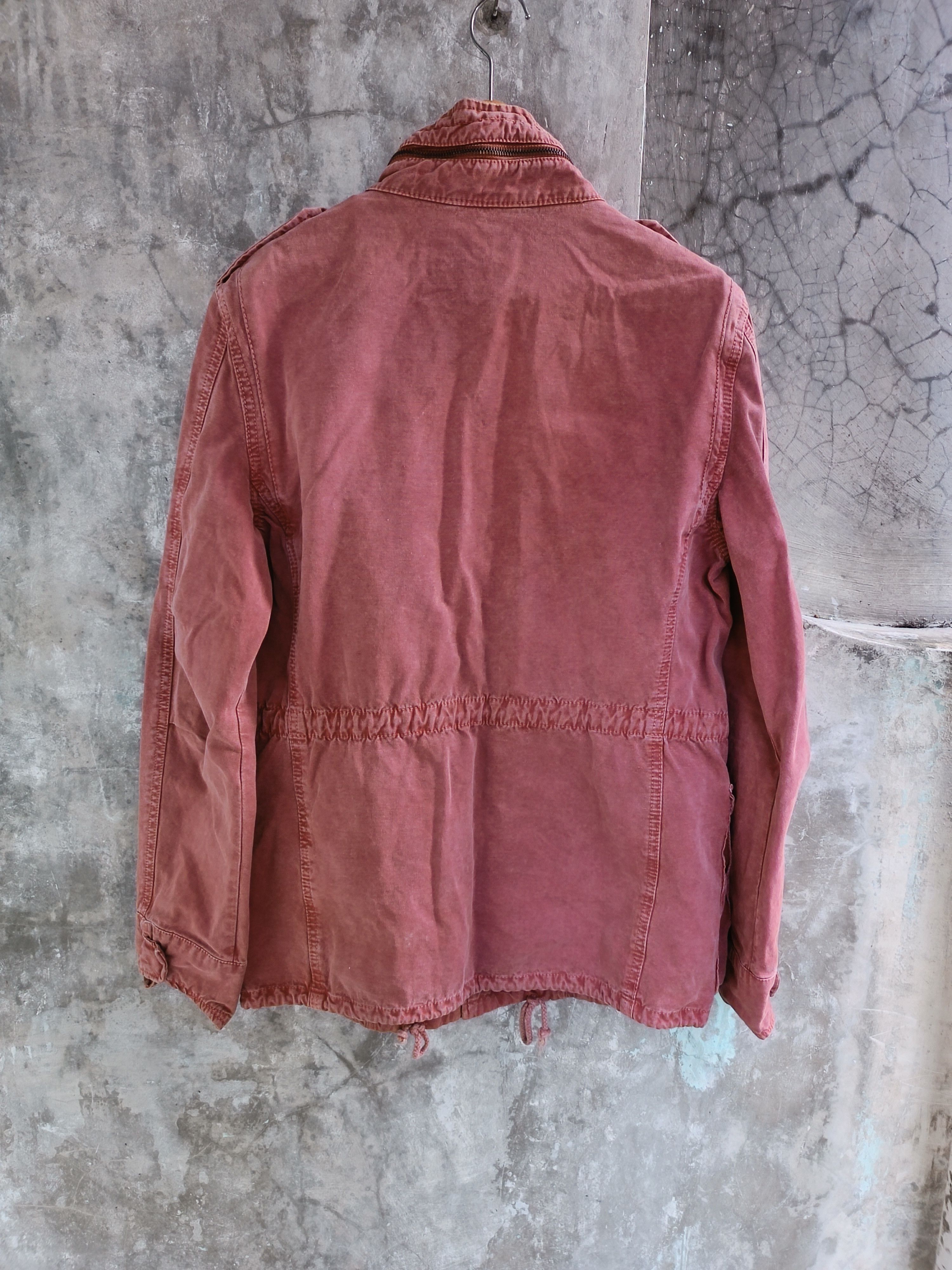 Japanese Brand × Vintage GGD TOKYO WASHED RED PARKA JACKET Size US M / EU 48-50 / 2 - 2 Thumbnail