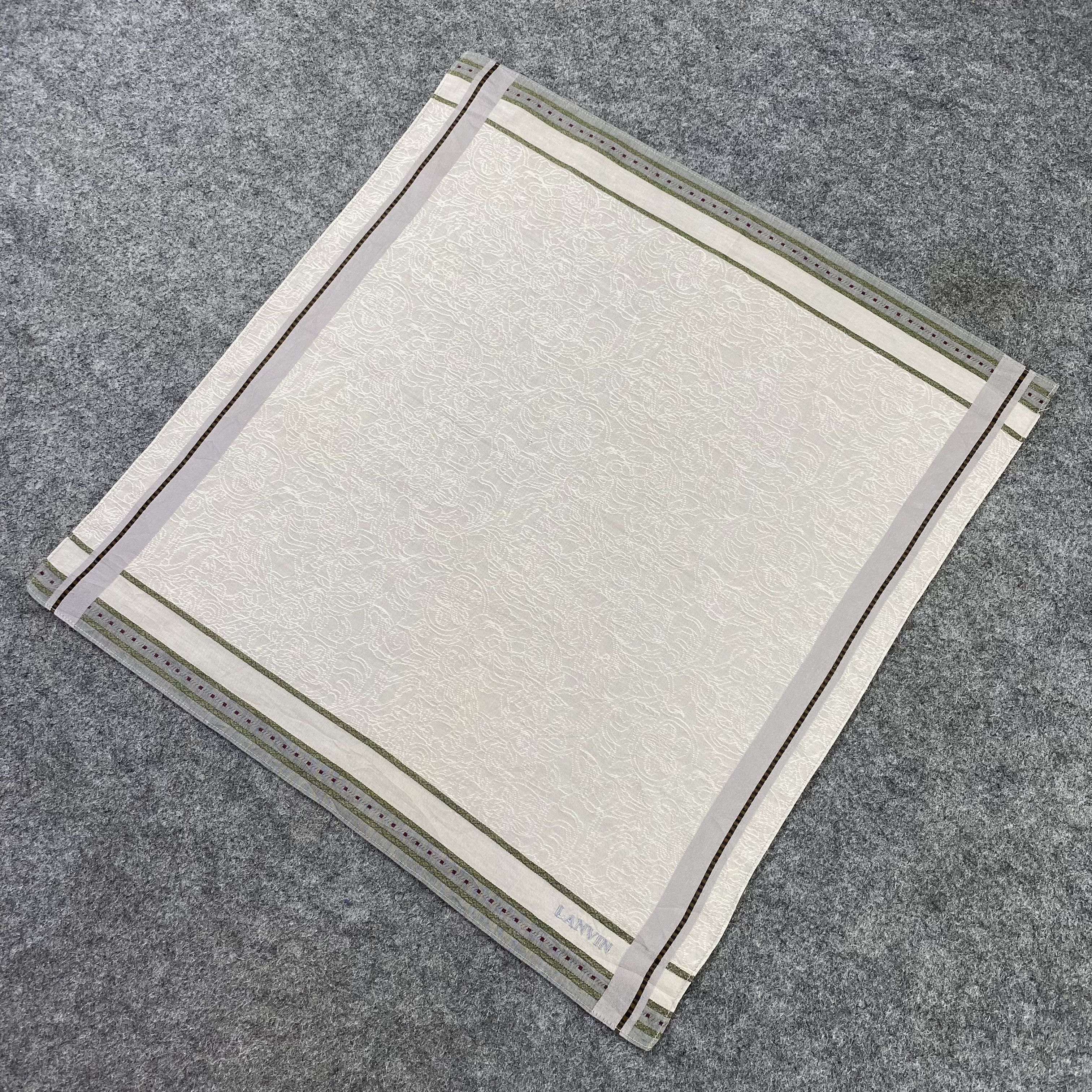 Lanvin Lanvin Handkerchief / Bandana / Neckerchief / Headscarf-B853 Size ONE SIZE - 4 Thumbnail