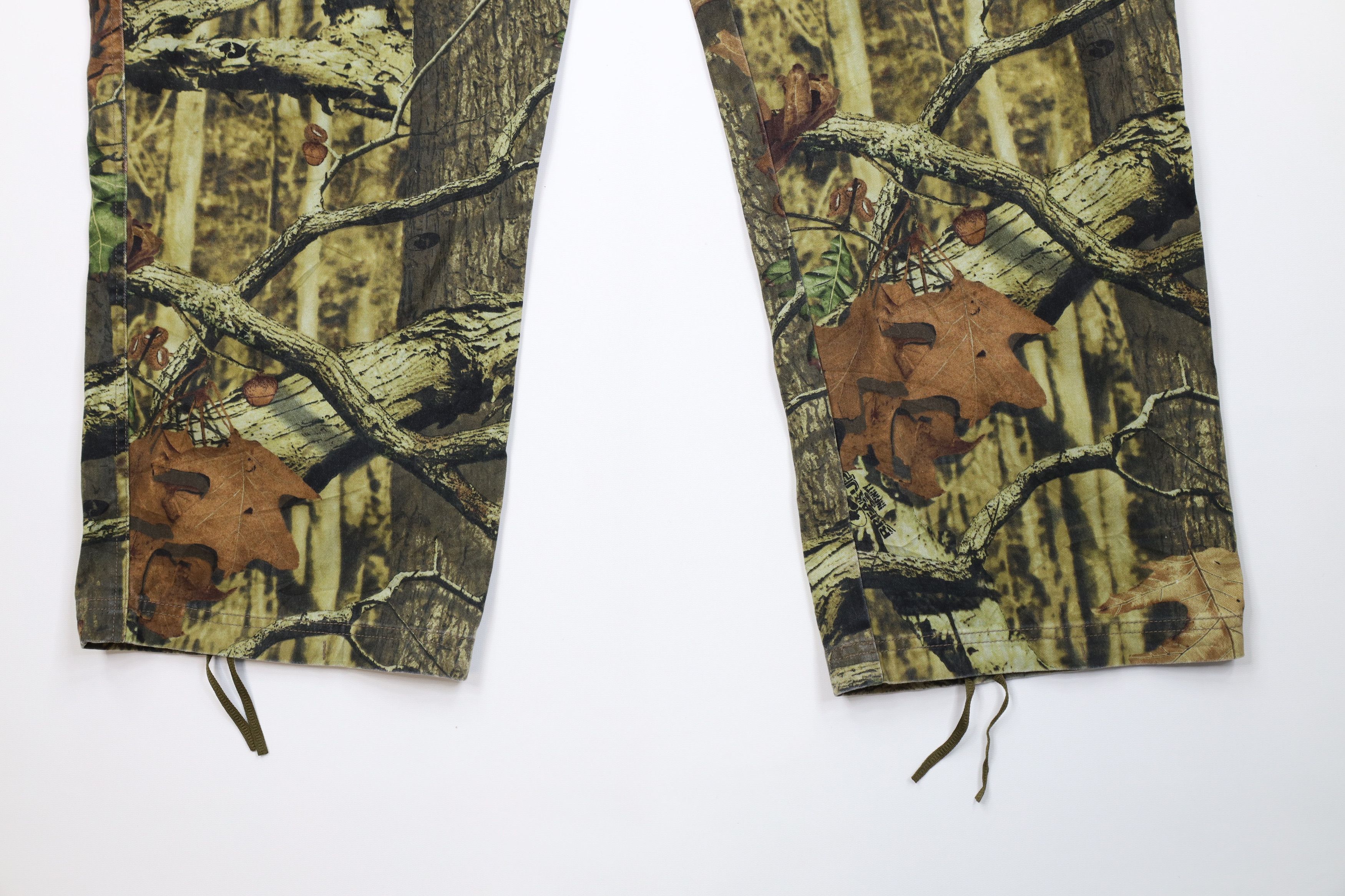 Russell Athletic Vintage Russell Athletic Mossy Oak Camouflage Wide Leg Pants Size US 40 / EU 56 - 4 Thumbnail