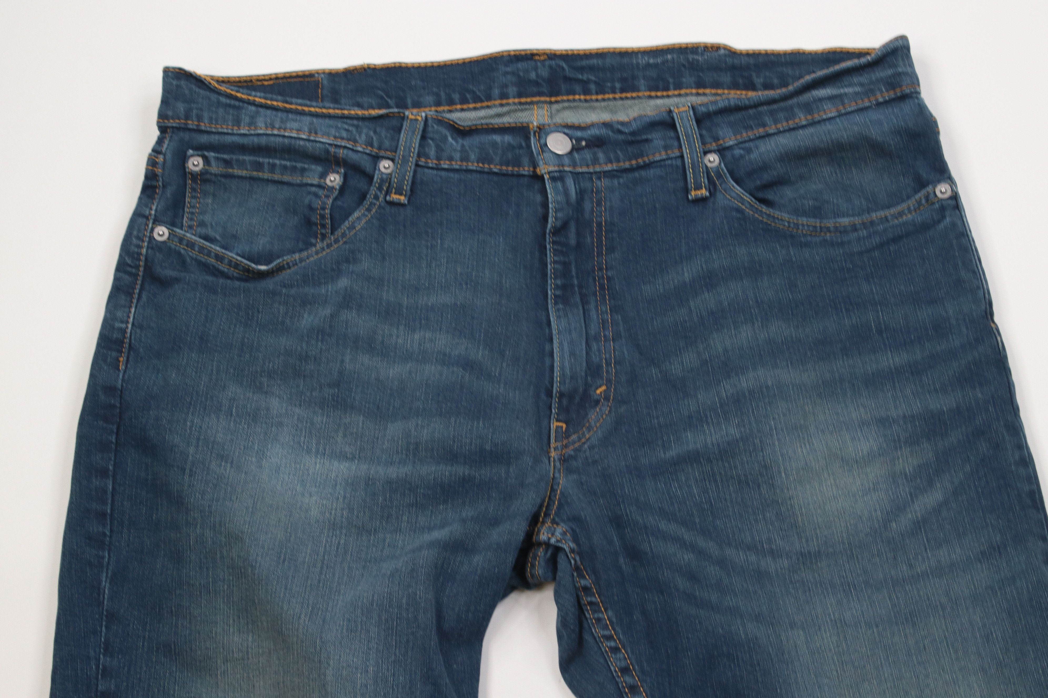 Levi's Vintage Y2K Levis 559 Straight Wide Leg Denim Jeans Blue Size US 32 / EU 48 - 2 Thumbnail
