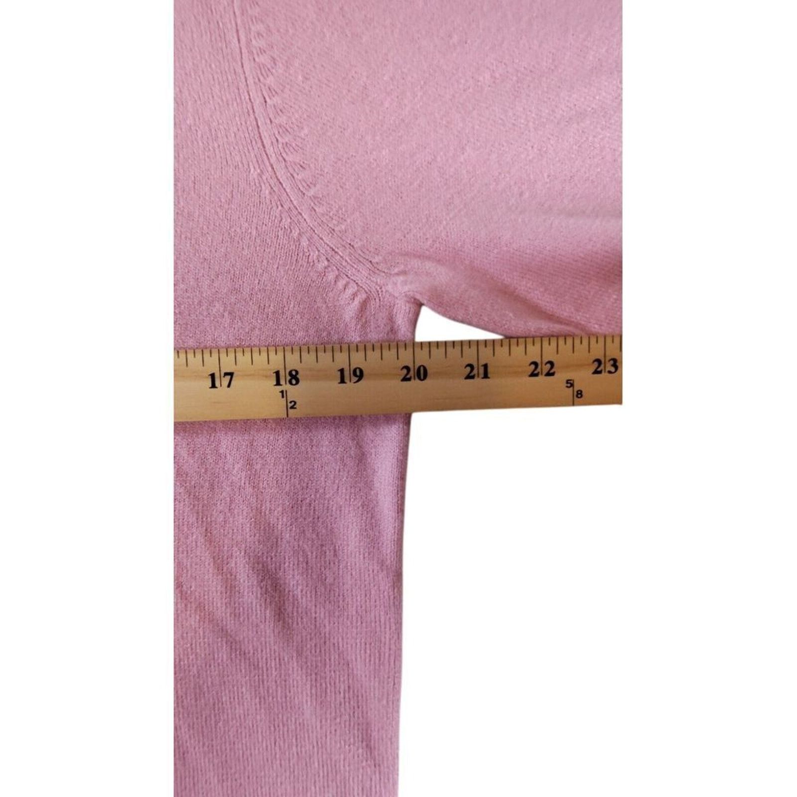 & Other Stories Appleseeds VTG Women Pullover Sweater Pink Long Sleeve Large Size L / US 10 / IT 46 - 6 Thumbnail