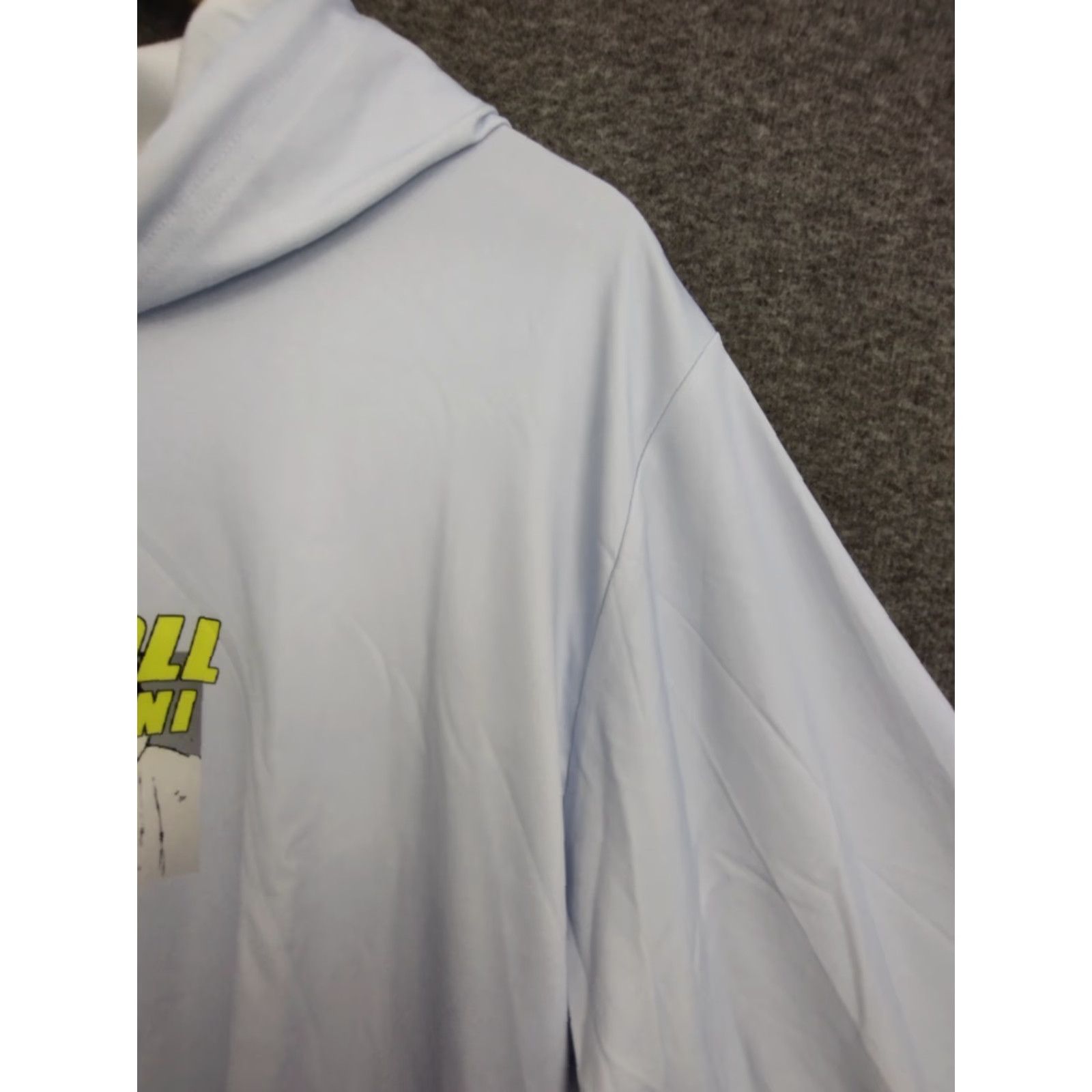 Vintage Nike Gaming Pullover Hoodie Sweatshirt Shirt Men XL Light Blue Logo Hooded Graphic Print Pockets All Seasons Size US XL / EU 56 / 4 - 7 Thumbnail
