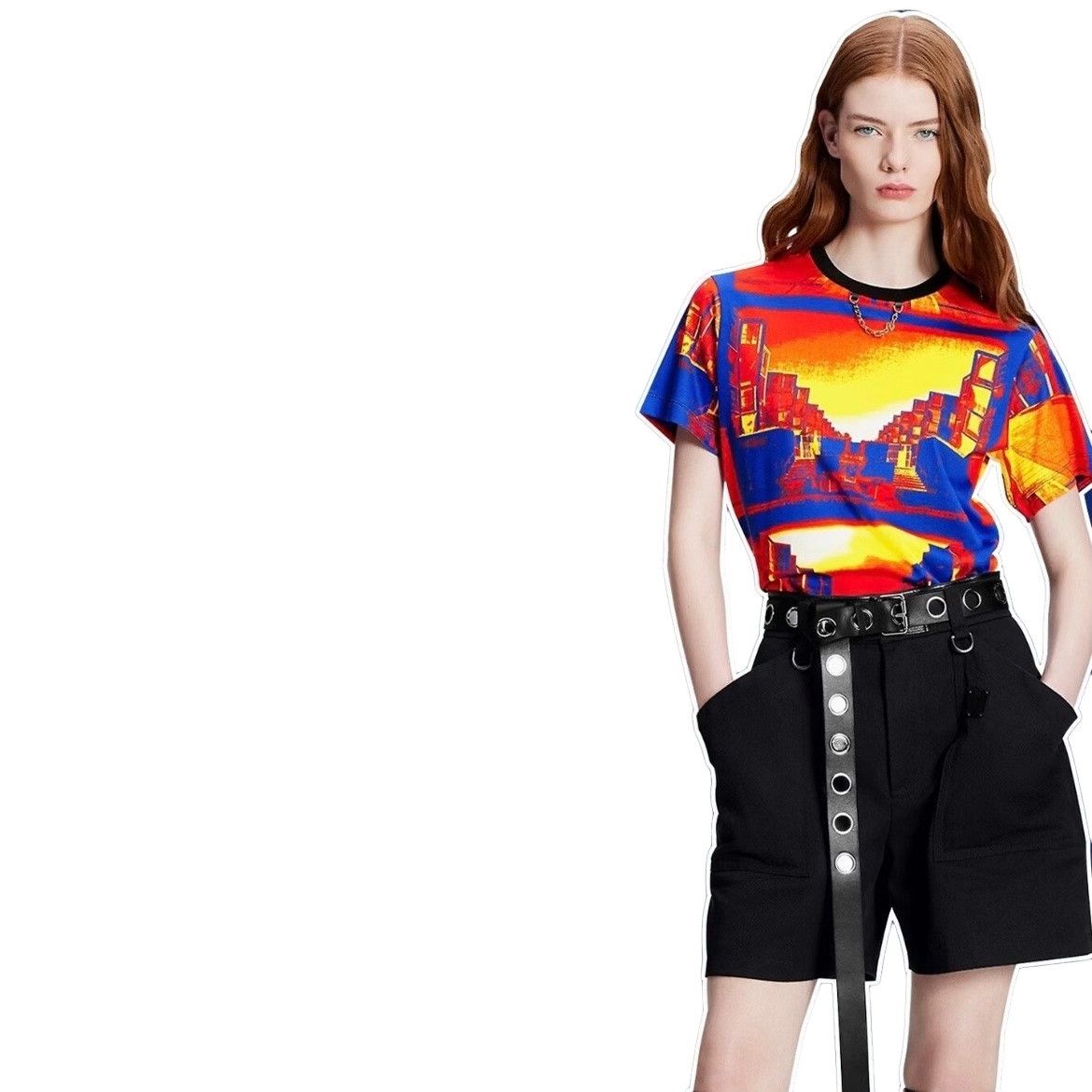 Louis Vuitton Louis Vuitton Sunset Graphic T-Shirt Size S Size US S / EU 44-46 / 1 - 1 Thumbnail