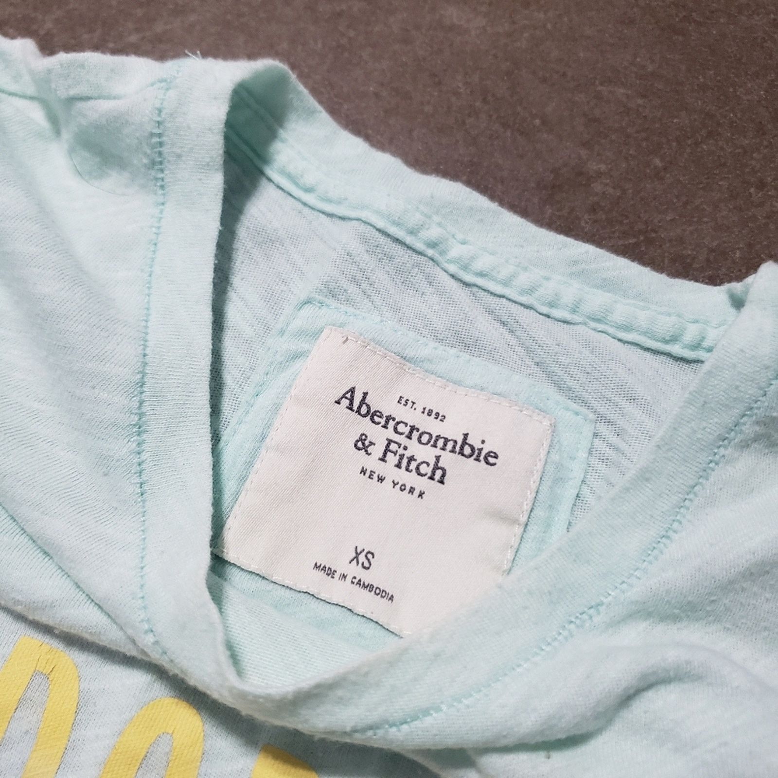 Abercrombie & Fitch Light Blue | ABERCROMBIE & FITCH | Short Sleeve Size XS / US 0-2 / IT 36-38 - 3 Thumbnail