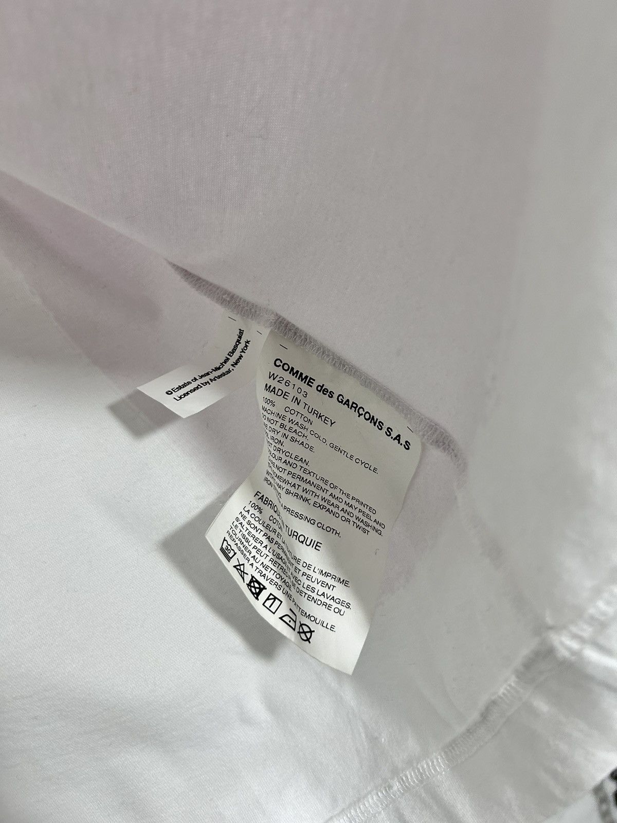Comme des Garcons COMME DES GARCONS JEAN MICHEL BASQUIAT SHIRT Size US M / EU 48-50 / 2 - 5 Thumbnail