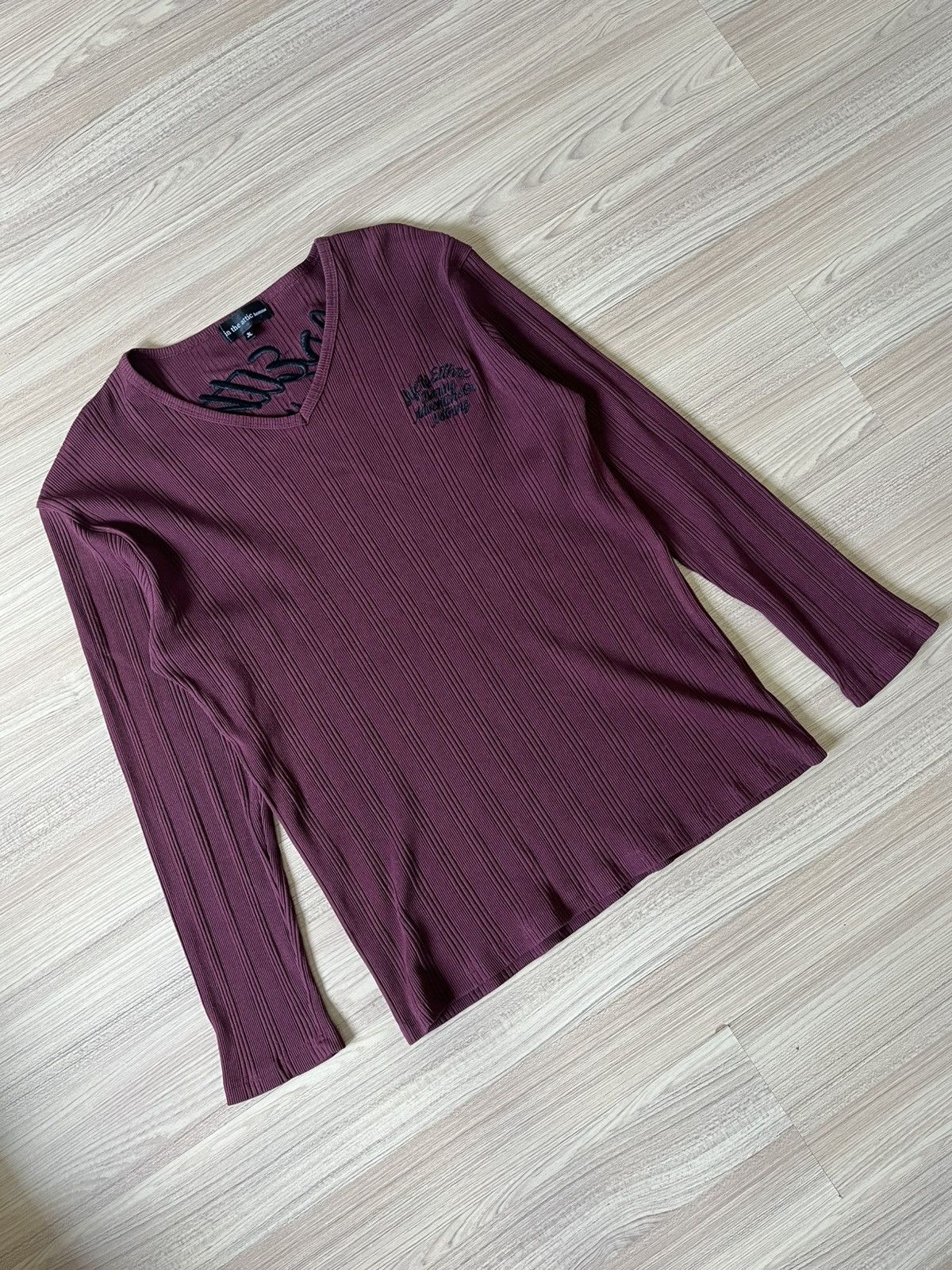 Japanese Brand In The Attic Homme Embroidered Long Sleeve Size US L / EU 52-54 / 3 - 2 Thumbnail