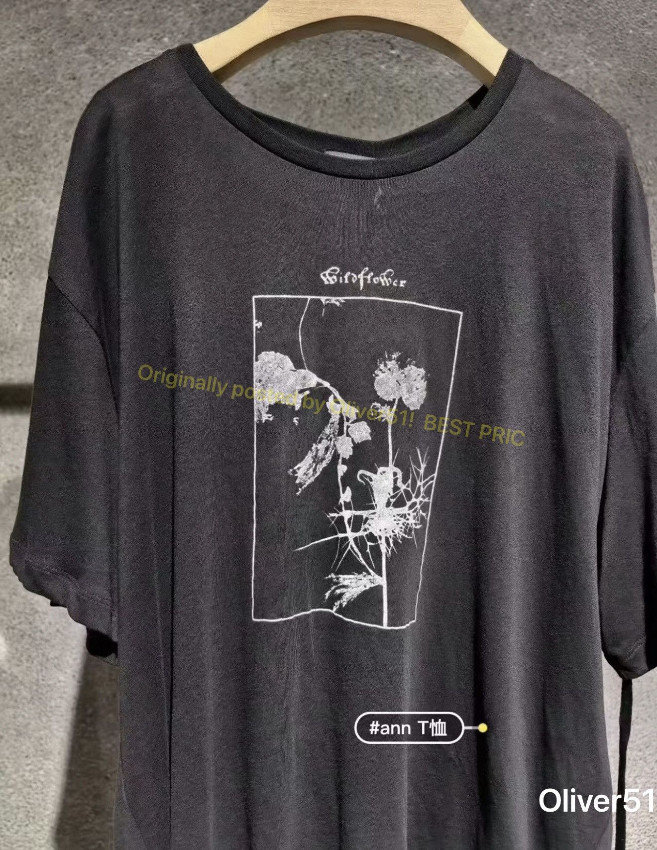 Ann Demeulemeester 本人期 手形 Tシャツ オリゾンティ期 Ann Demeulemeester Hand Print Tee | Grailed