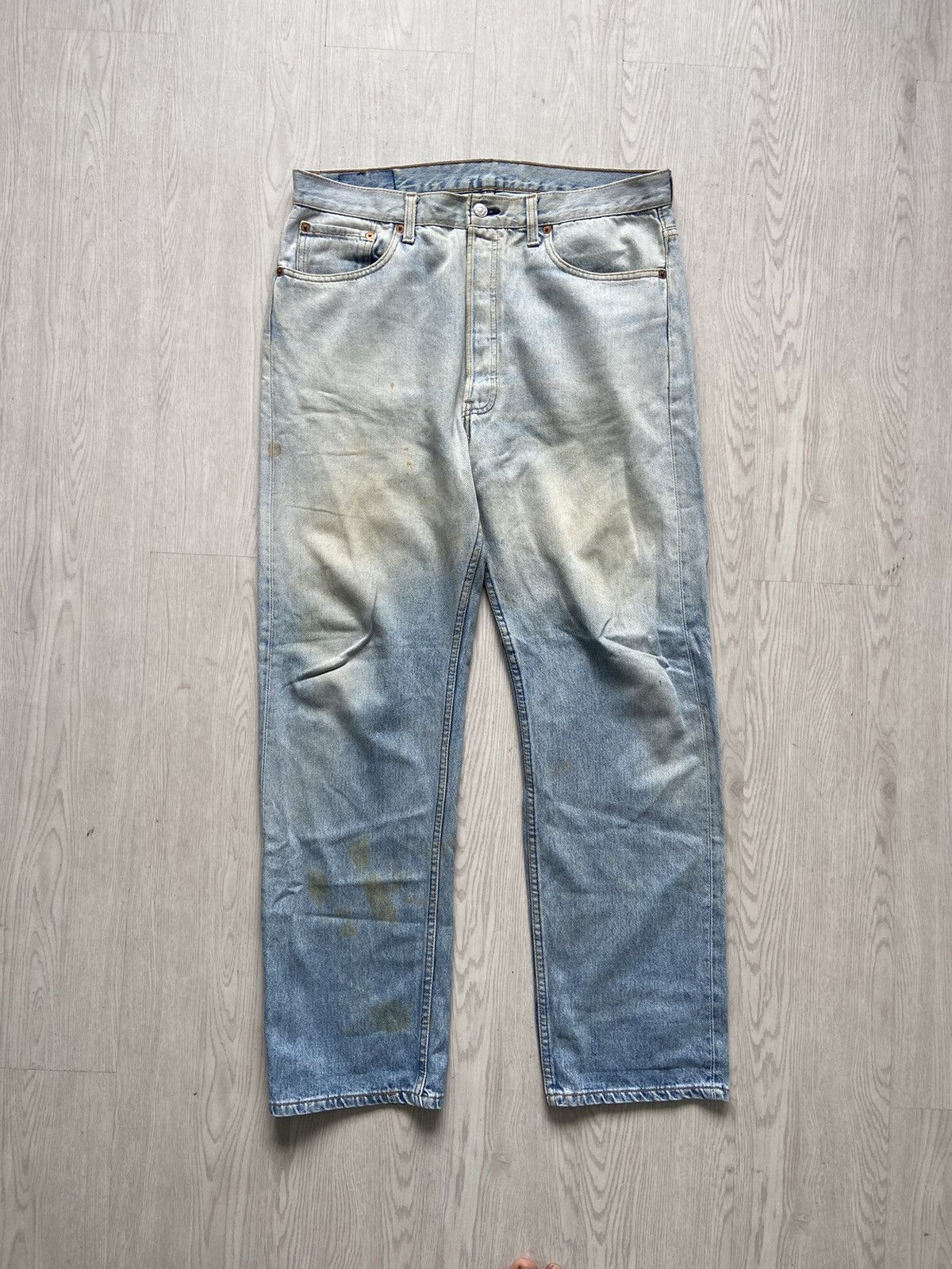 Levi's × Levi's Vintage Clothing Vintage 1980’s Levis 501xx Redline Rindem Denim Pants Size US 34 / EU 50 - 2 Thumbnail