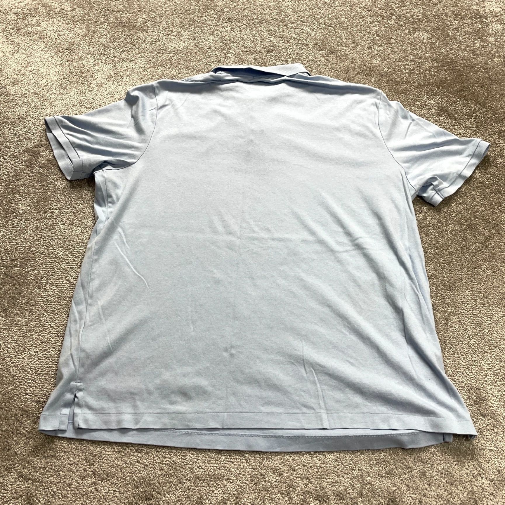 Ralph Lauren VINTAGE Polo Ralph Lauren Polo Shirt Mens 2XL Blue Classic Fit Short Sleeve Cotton Golf Size US XXL / EU 58 / 5 - 2 Thumbnail