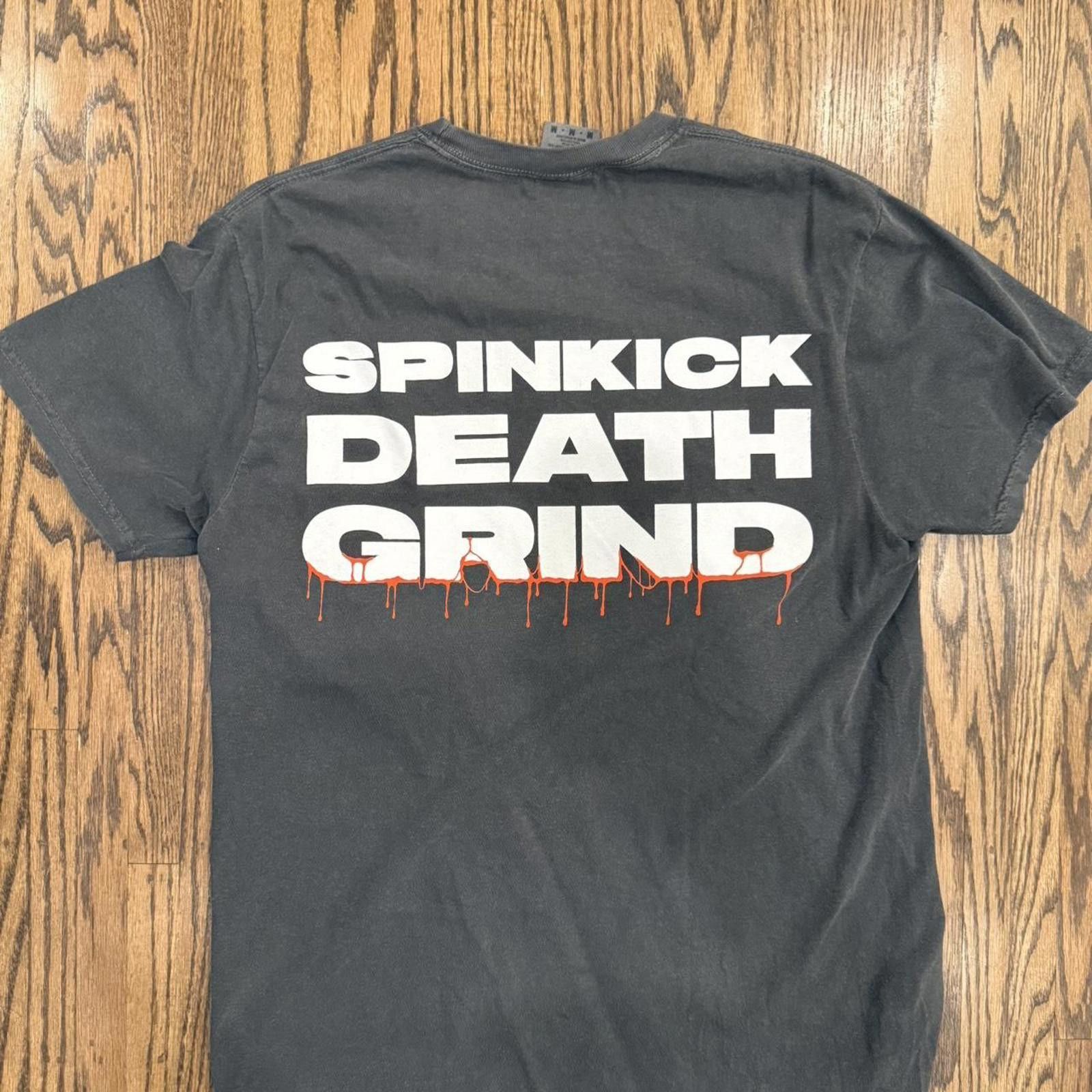Comfort Colors Dead Body - Spinkick Death Grind Shirt - M Size US M / EU 48-50 / 2 - 5 Thumbnail