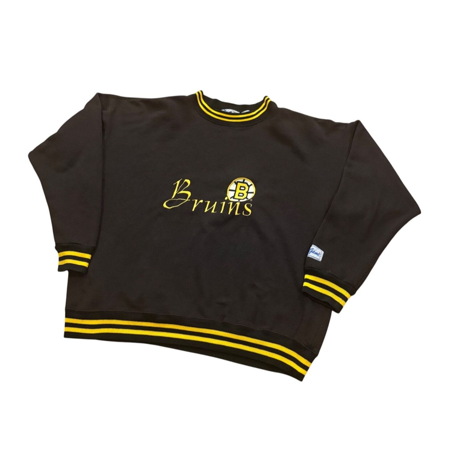 The Game Vintage 90s The Game Boston Bruins NHL Hockey Crewneck Sweat Size US L / EU 52-54 / 3 - 4 Thumbnail