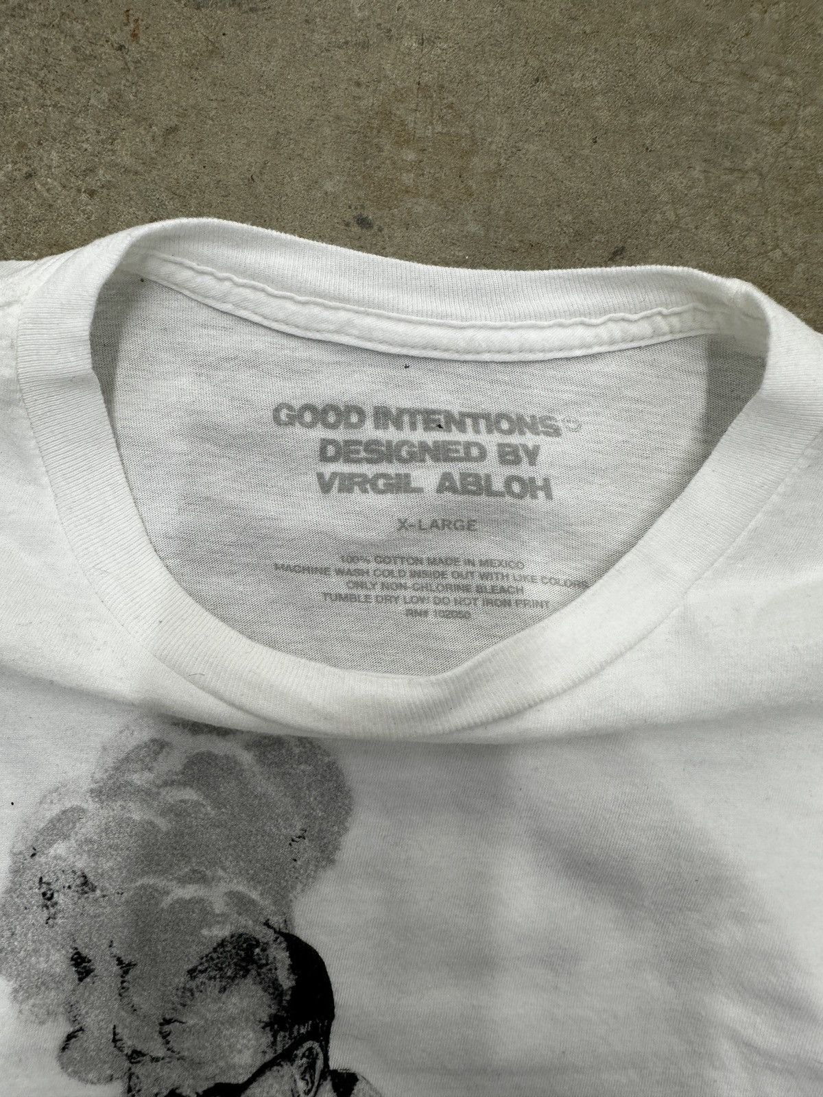 NAV × Virgil Abloh Good Intensions by Virgil Abloh NAV Tee Size US XL / EU 56 / 4 - 3 Thumbnail