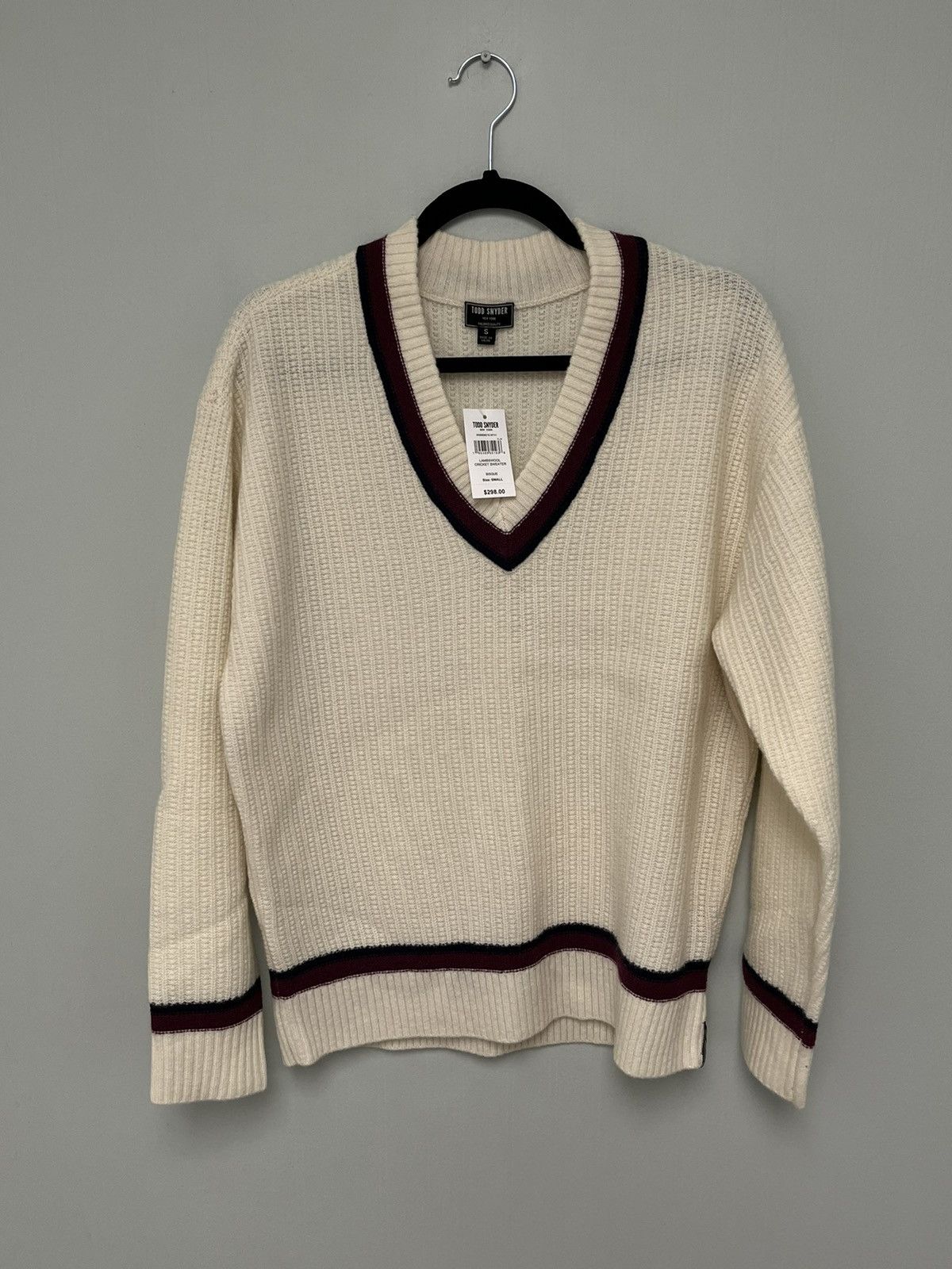 Todd Snyder Cricket sweater. Small Size US S / EU 44-46 / 1 - 2 Thumbnail