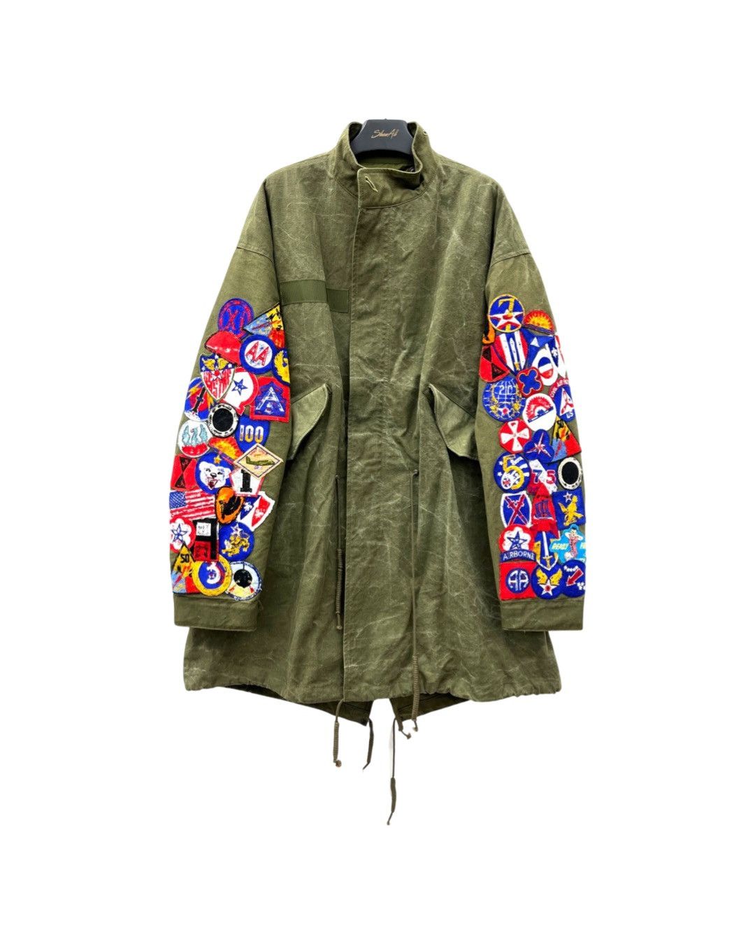 READYMADE Patchwork fishtail parka jacket | Grailed