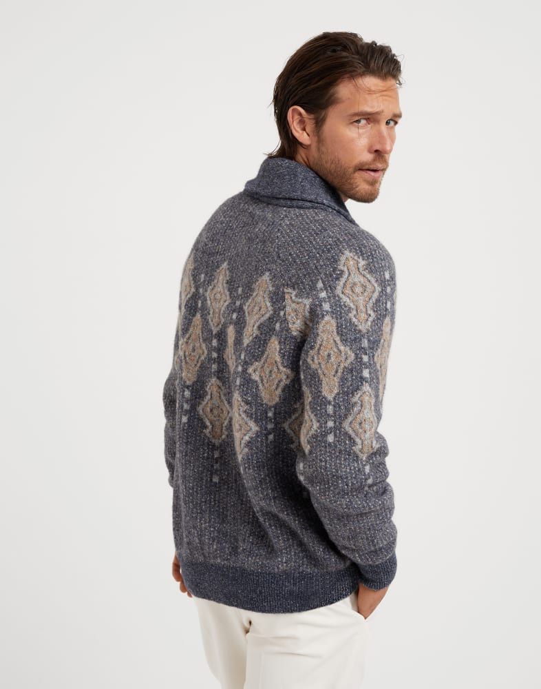 Brunello Cucinelli o1w1db10825 Cardigan in Blue Size US M / EU 48-50 / 2 - 5 Thumbnail