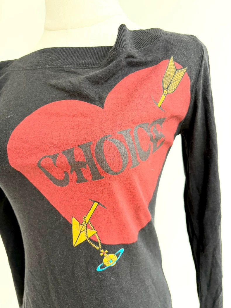 Vivienne Westwood Vivienne Westwood A one-word heart shirt Size M / US 6-8 / IT 42-44 - 4 Thumbnail