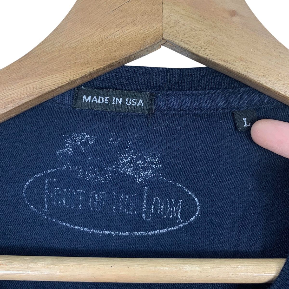 Fruit Of The Loom SUN COMES UP! Fruit Of The Loom Made In USA Tee Shirt Size L / US 10 / IT 46 - 5 Thumbnail