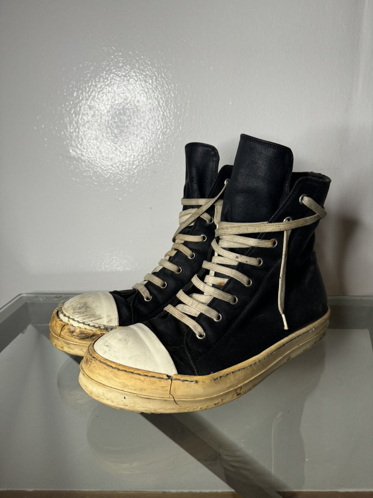 Rick Owens Rick Owens DRKSHDW Ramones Size US 9 / EU 42 - 1 Thumbnail