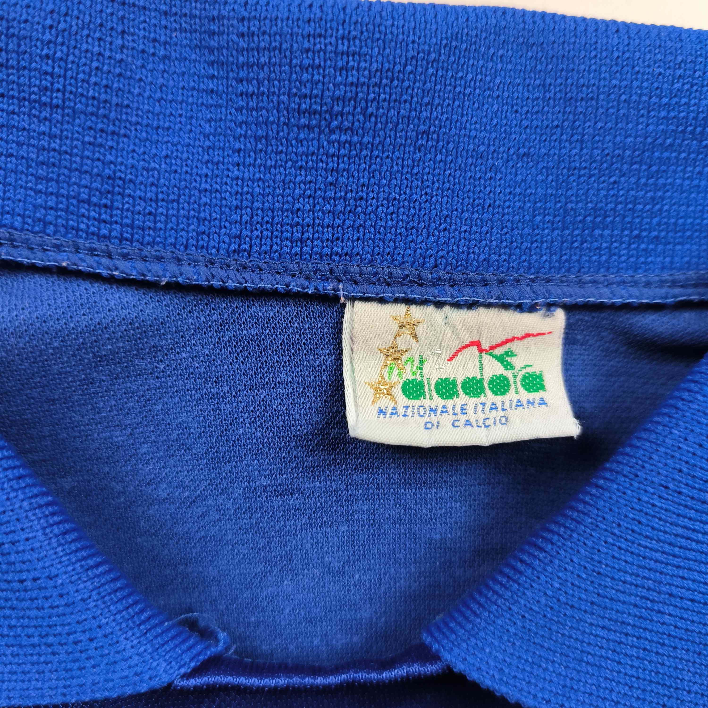Diadora Italy 1990-92 Diadora home LS #6 football jersey size S Size US S / EU 44-46 / 1 - 4 Thumbnail